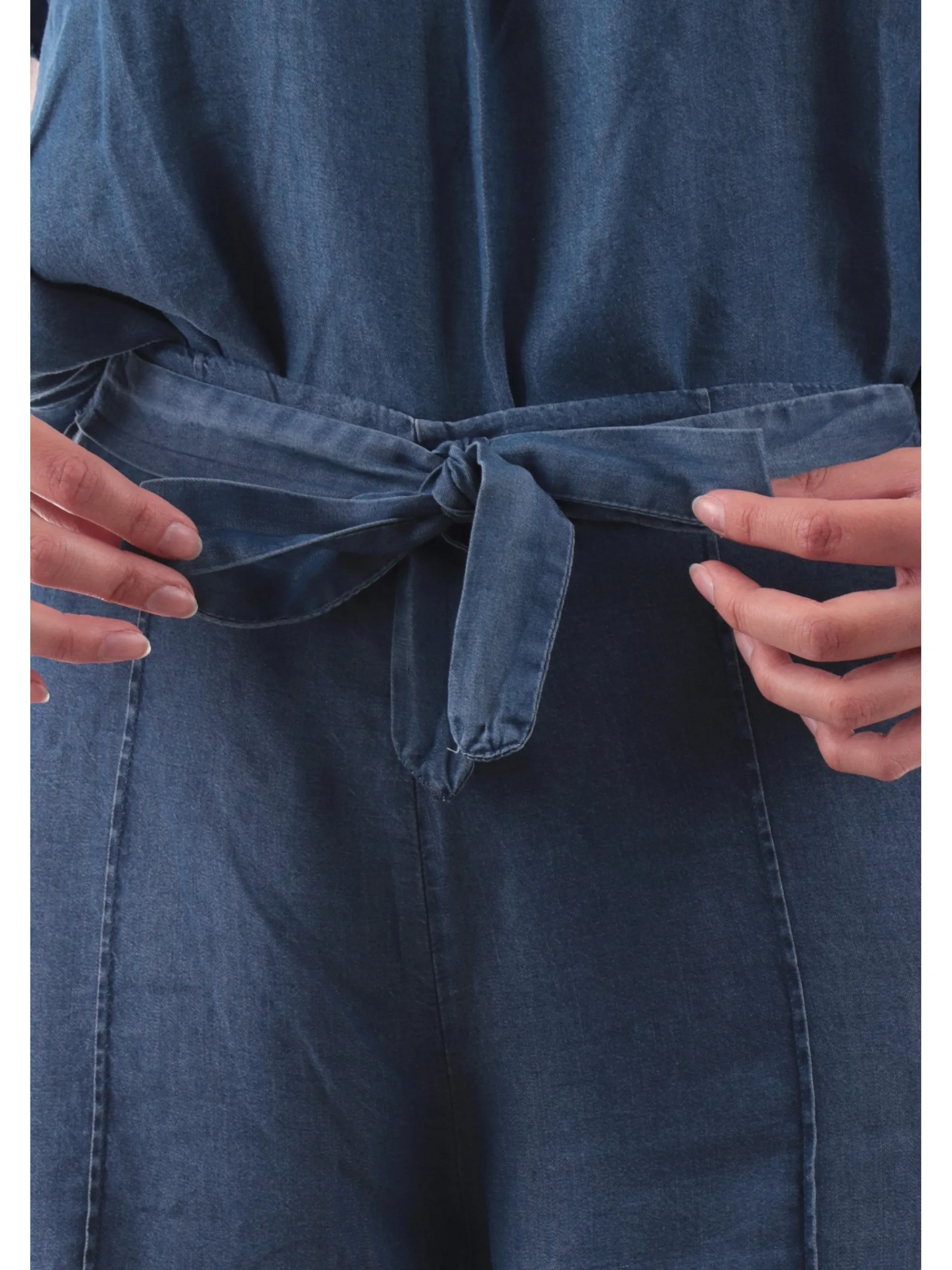 TIFFOSI Shorts*Pantaloncini jeans vita alta con cintura Frances 10059979