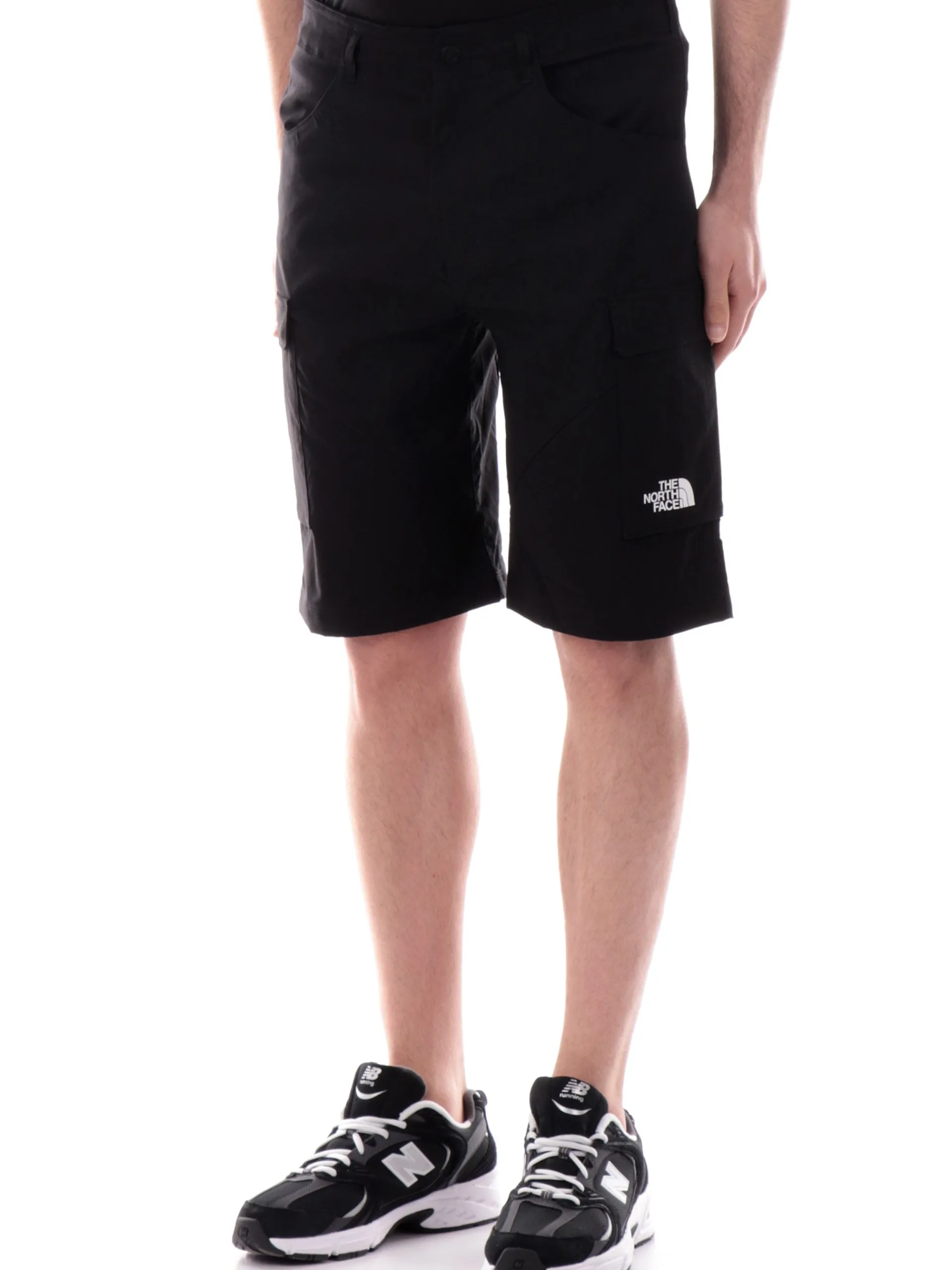 THE NORTH FACE Bermuda*Pantaloncini trekking North Face neri da uomo Exploration Cargo NF0A8BGG