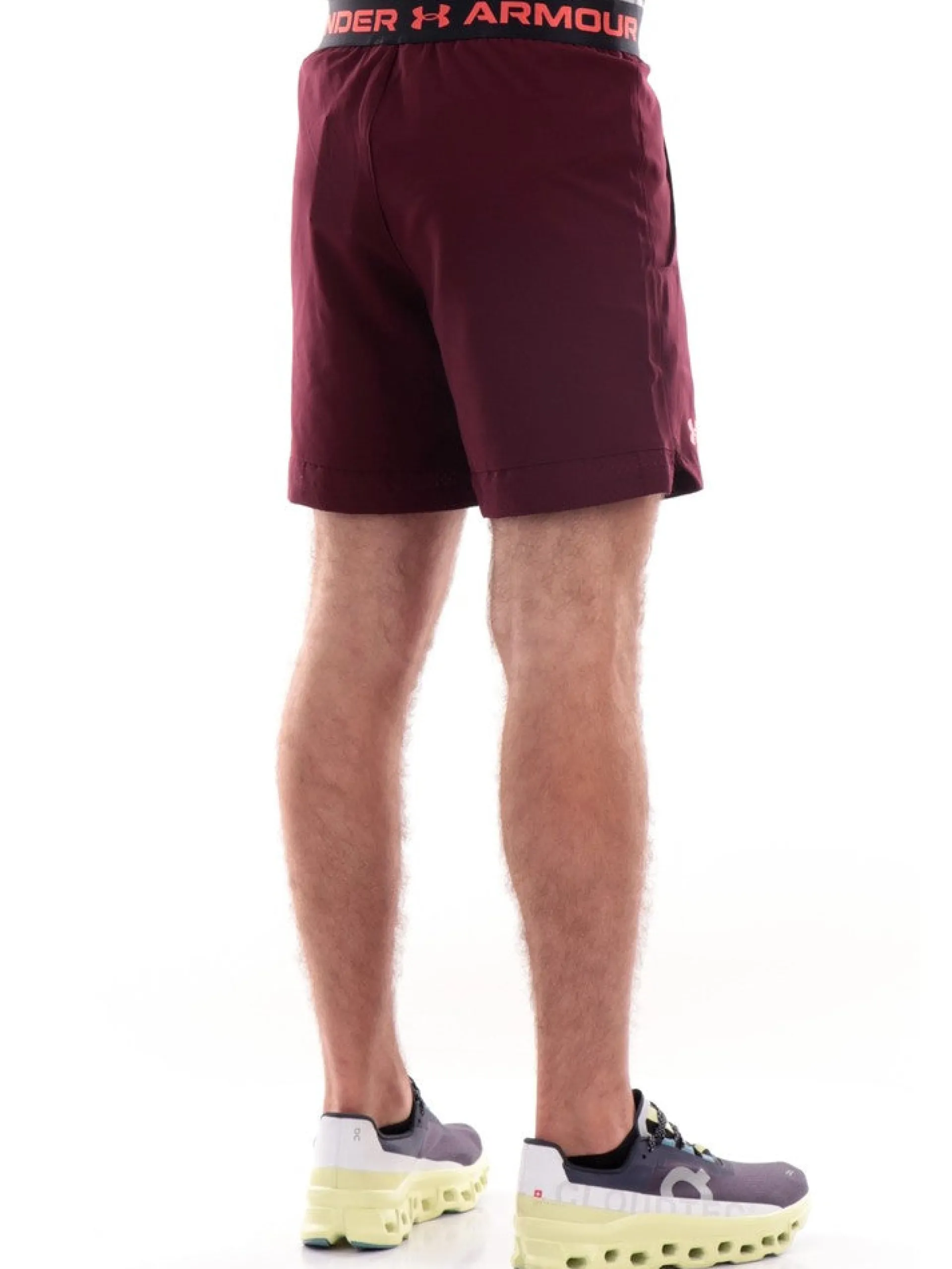 UNDER ARMOUR Bermuda*Pantaloncini bordeux da Uomo con elastico logo Vanish Woven Shorts 13737180