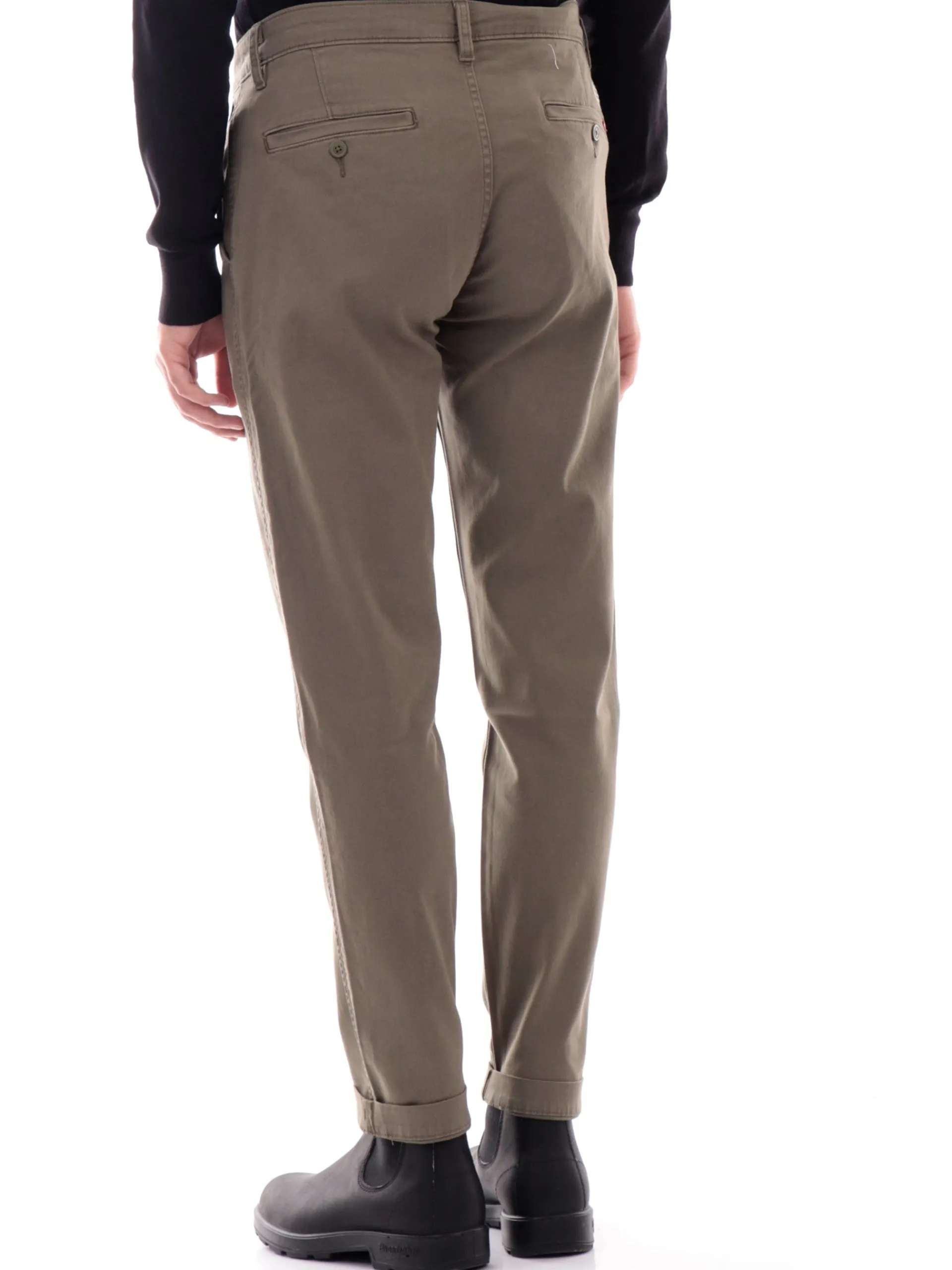 LEVIS Pantaloni*Pantalone Levi's 17199 XX Chino Slim Taper verde da uomo