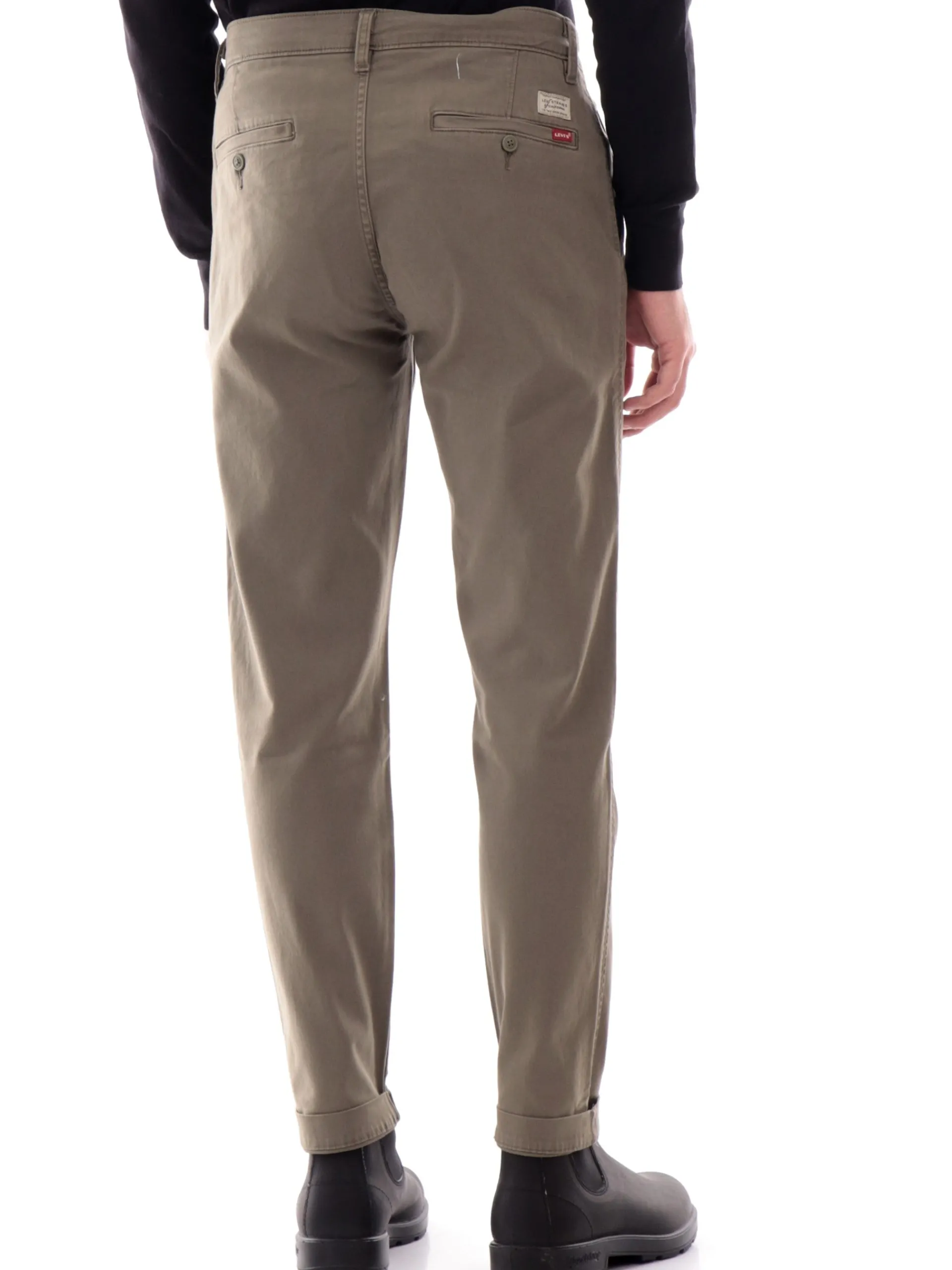 LEVIS Pantaloni*Pantalone Levi's 17199 XX Chino Slim Taper verde da uomo