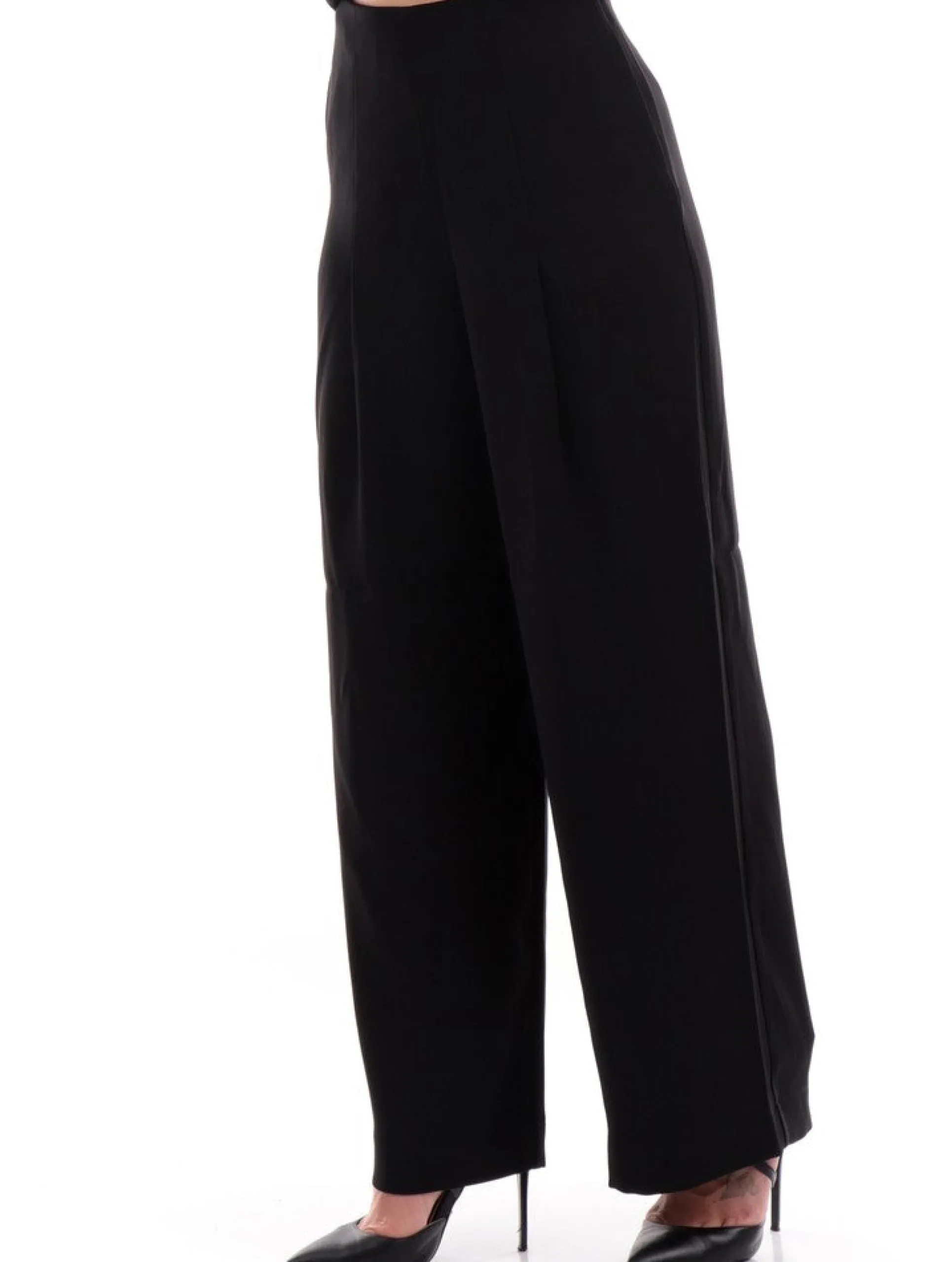 ARMANI EXCHANGE Pantaloni*Pantaloni neri da donna a zampa 8NYP65YNVCZ
