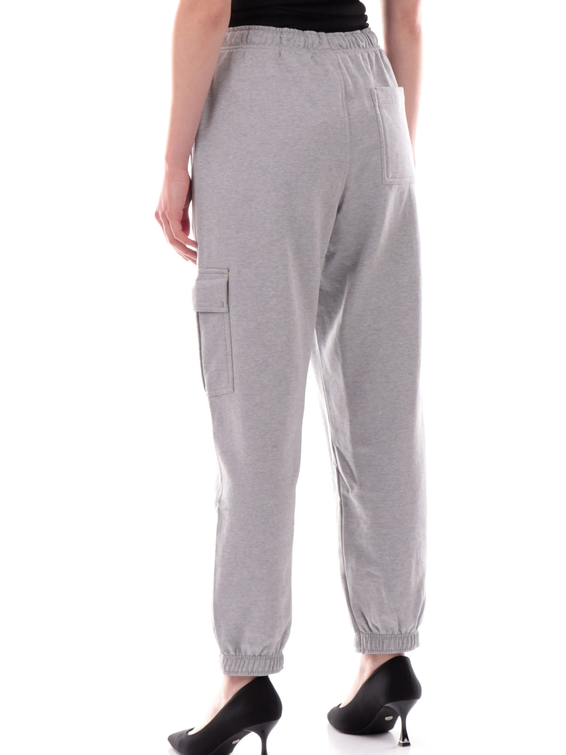 CALVIN KLEIN Pantaloni*Pantaloni cargo grigi da donna Archive Logo LV047B269G