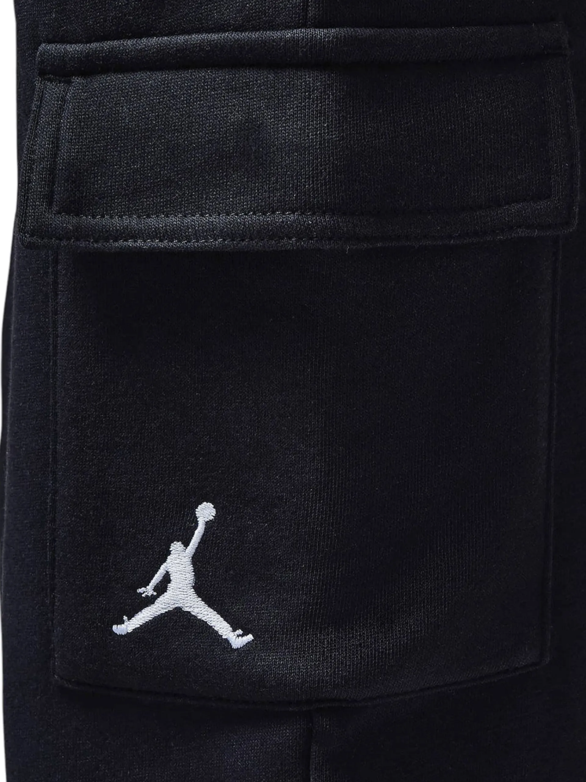 NIKE JORDAN Pantaloni*Pantaloni cargo Jordan neri da bambina a zampa 45D351