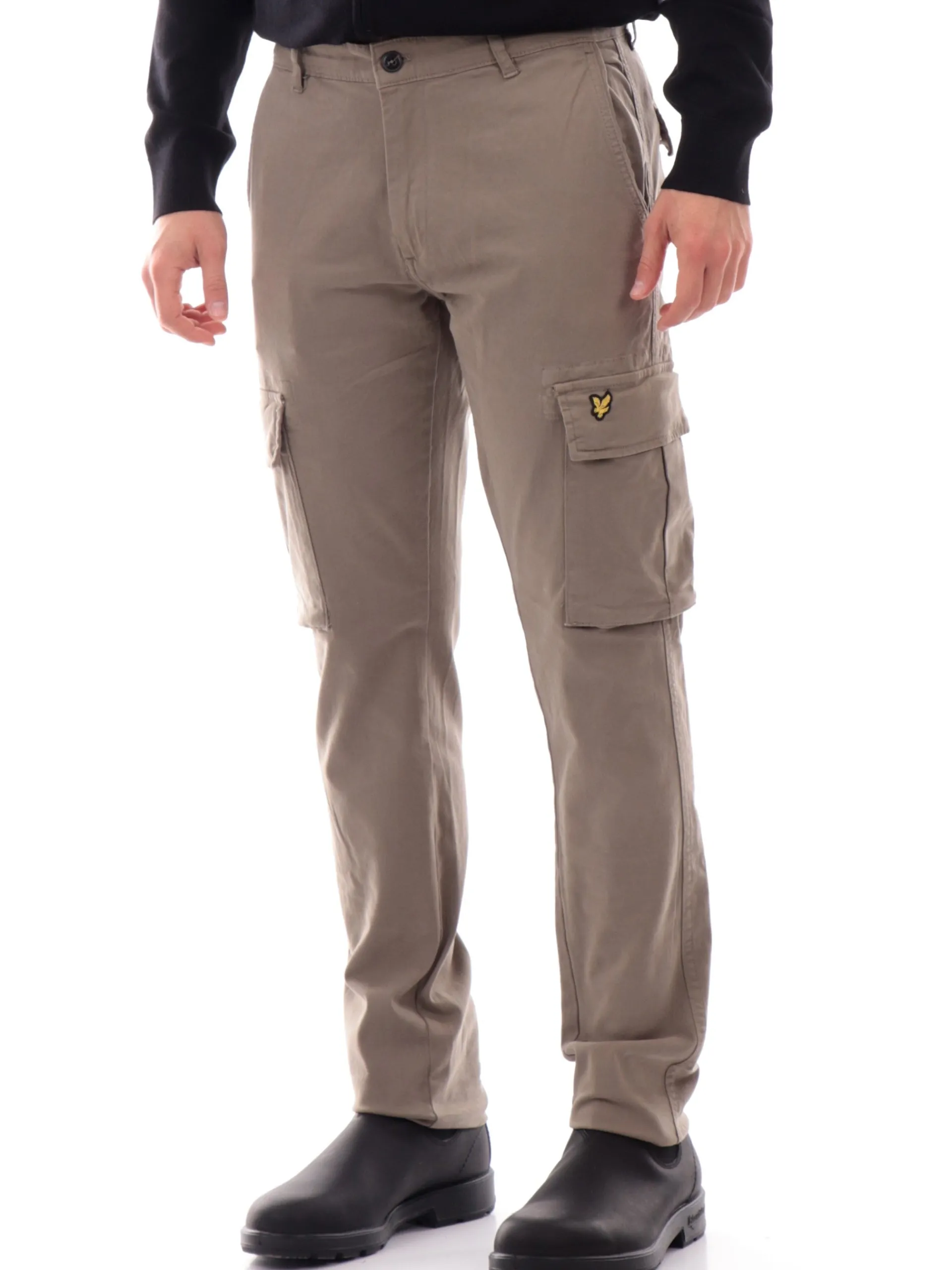 LYLE & SCOTT Pantaloni*Pantaloni cargo Lyle Scott verdi da uomo tasconi TR2109ITA