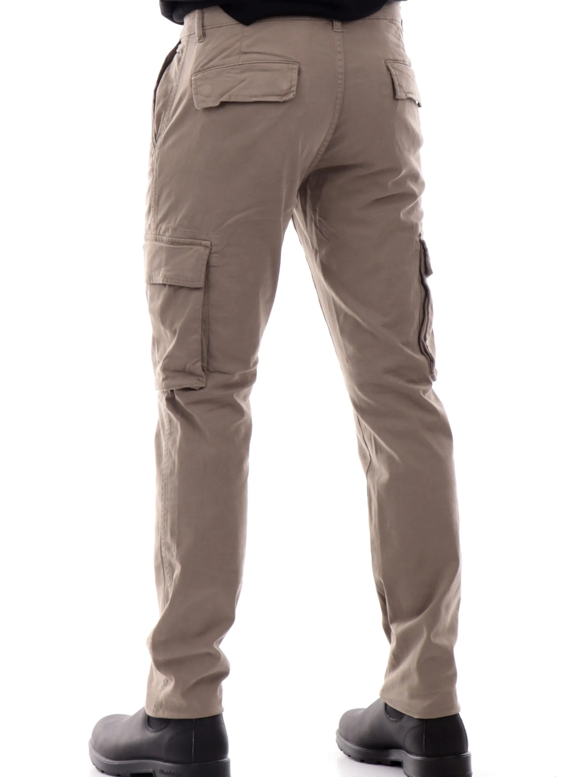 LYLE & SCOTT Pantaloni*Pantaloni cargo Lyle Scott verdi da uomo tasconi TR2109ITA