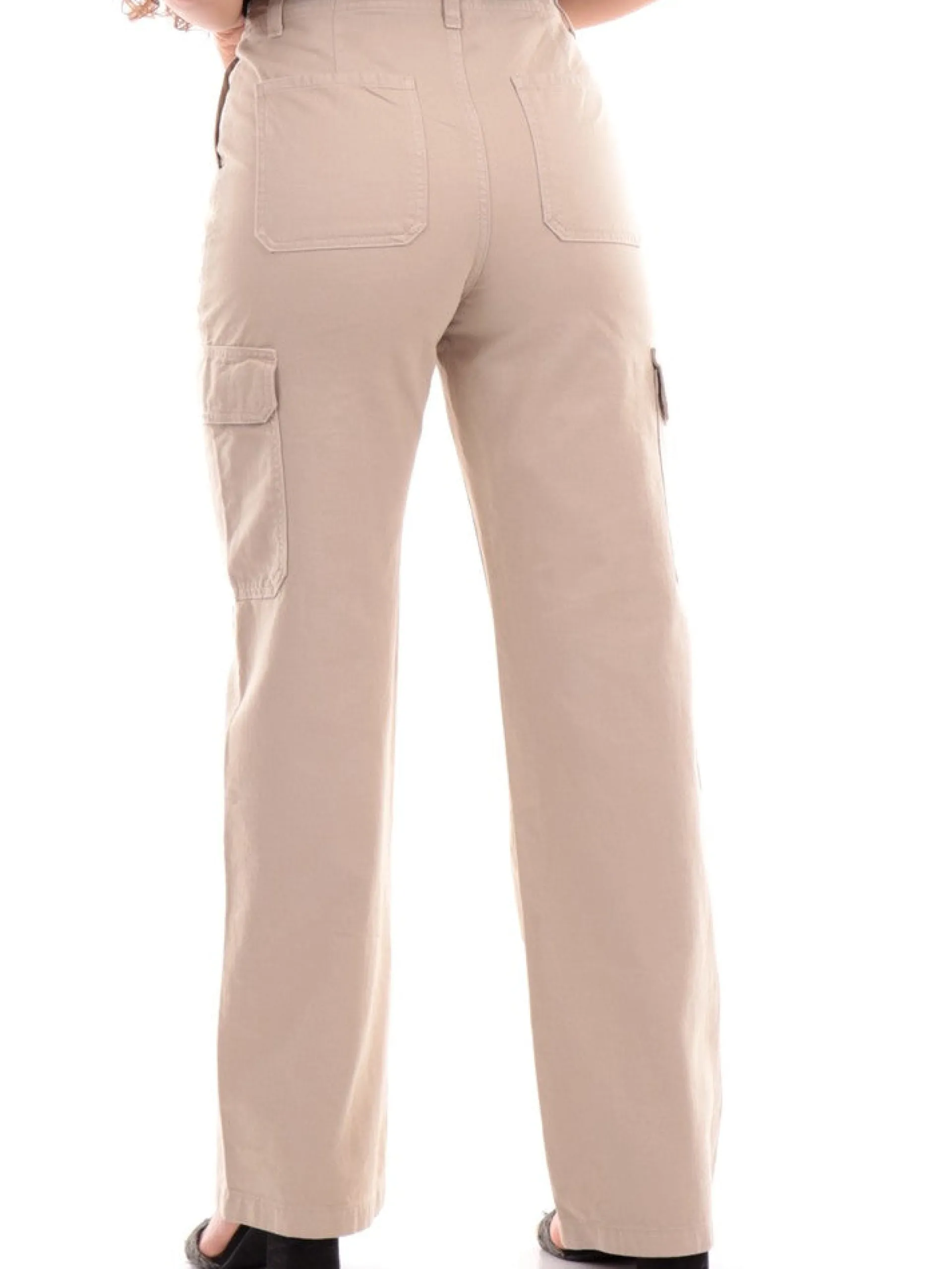 ONLY Pantaloni*Pantaloni cargo beige a donna 15300976