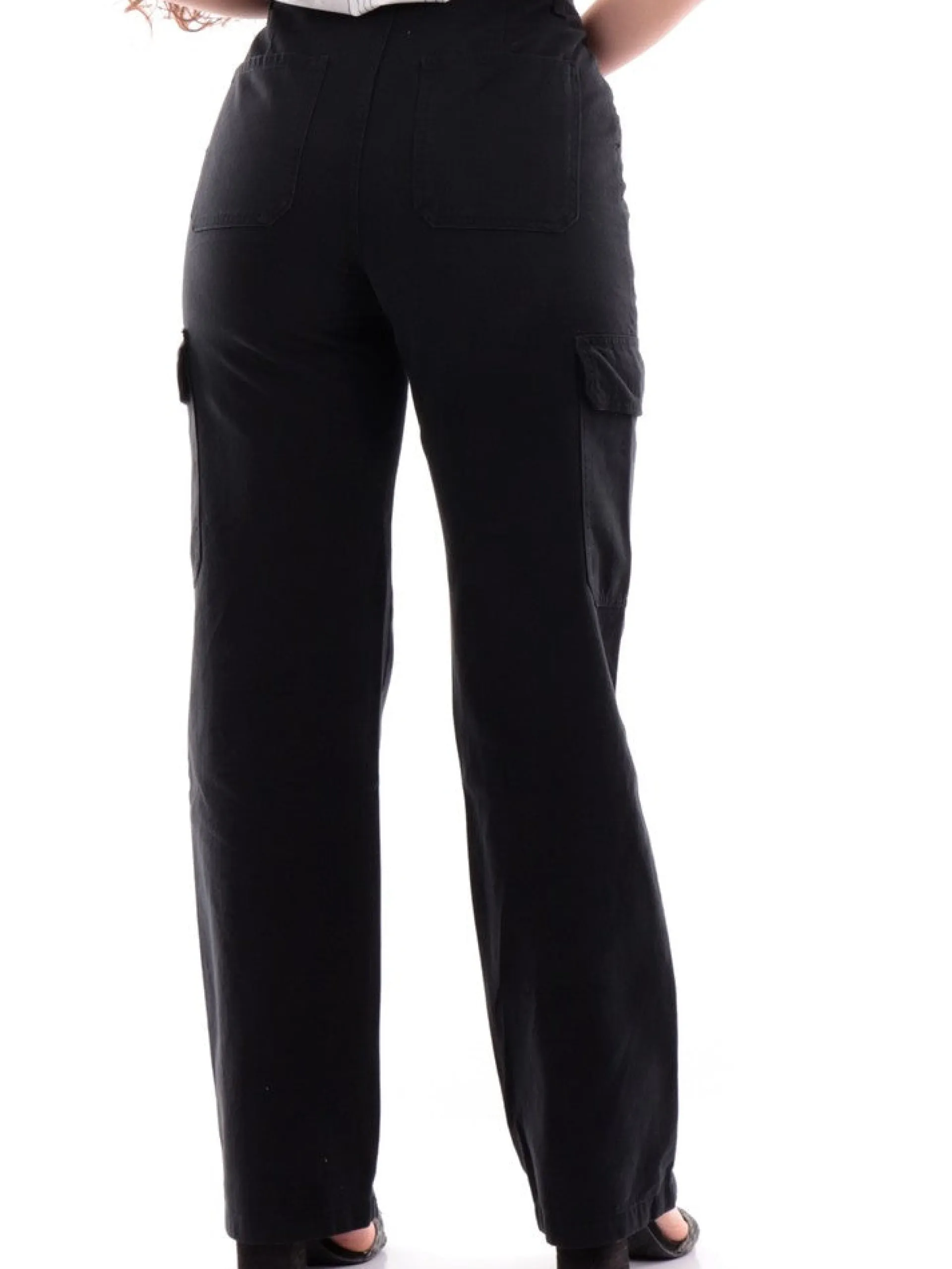 ONLY Pantaloni*Pantaloni cargo Neri da donna 15300976