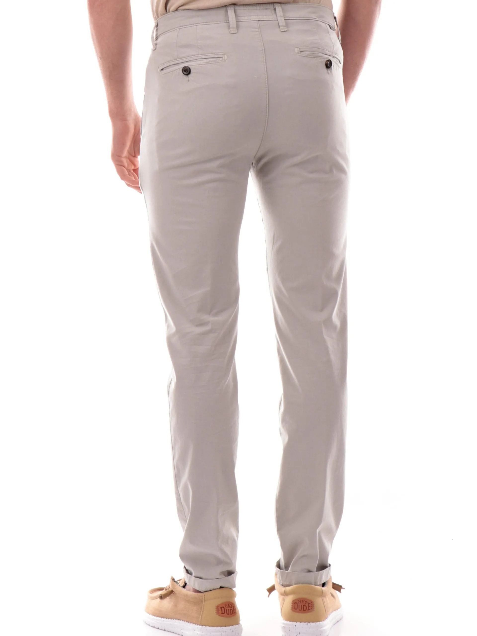 FOUR.TEN Pantaloni*Pantaloni Chino Fourten grigi da uomo 125051
