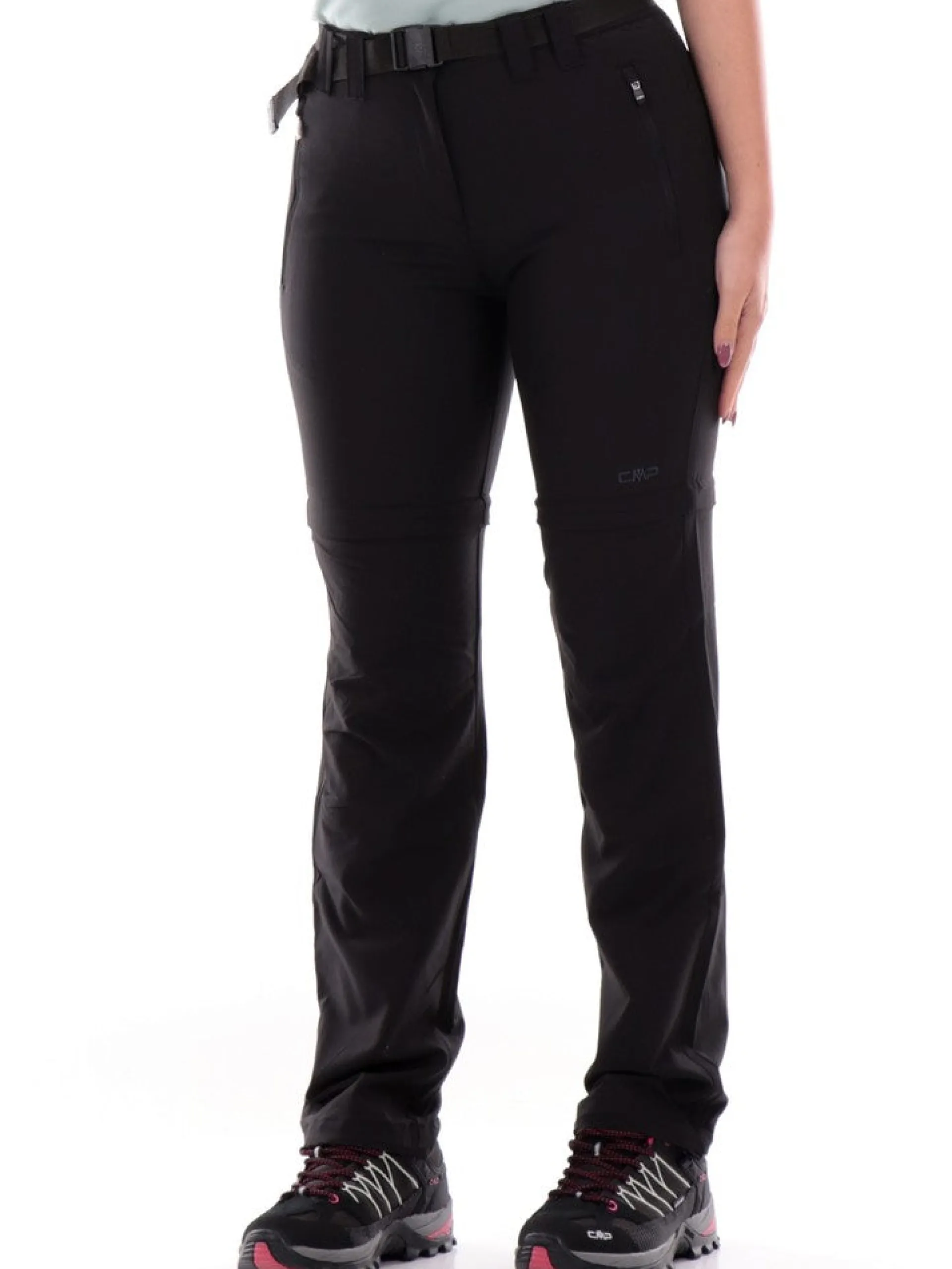 CMP Pantaloni*Pantaloni Donna da trekking Neri 3T51446U901