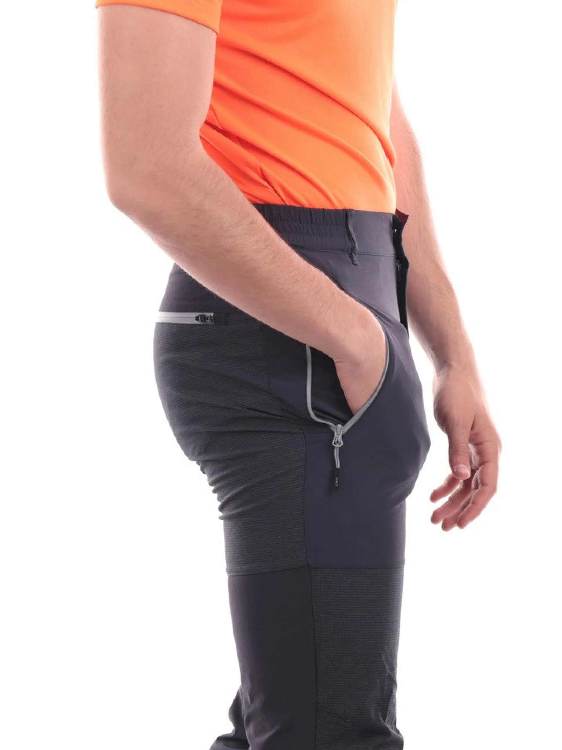 CMP Pantaloni*Pantaloni grigi da uomo da trekking 30T6877
