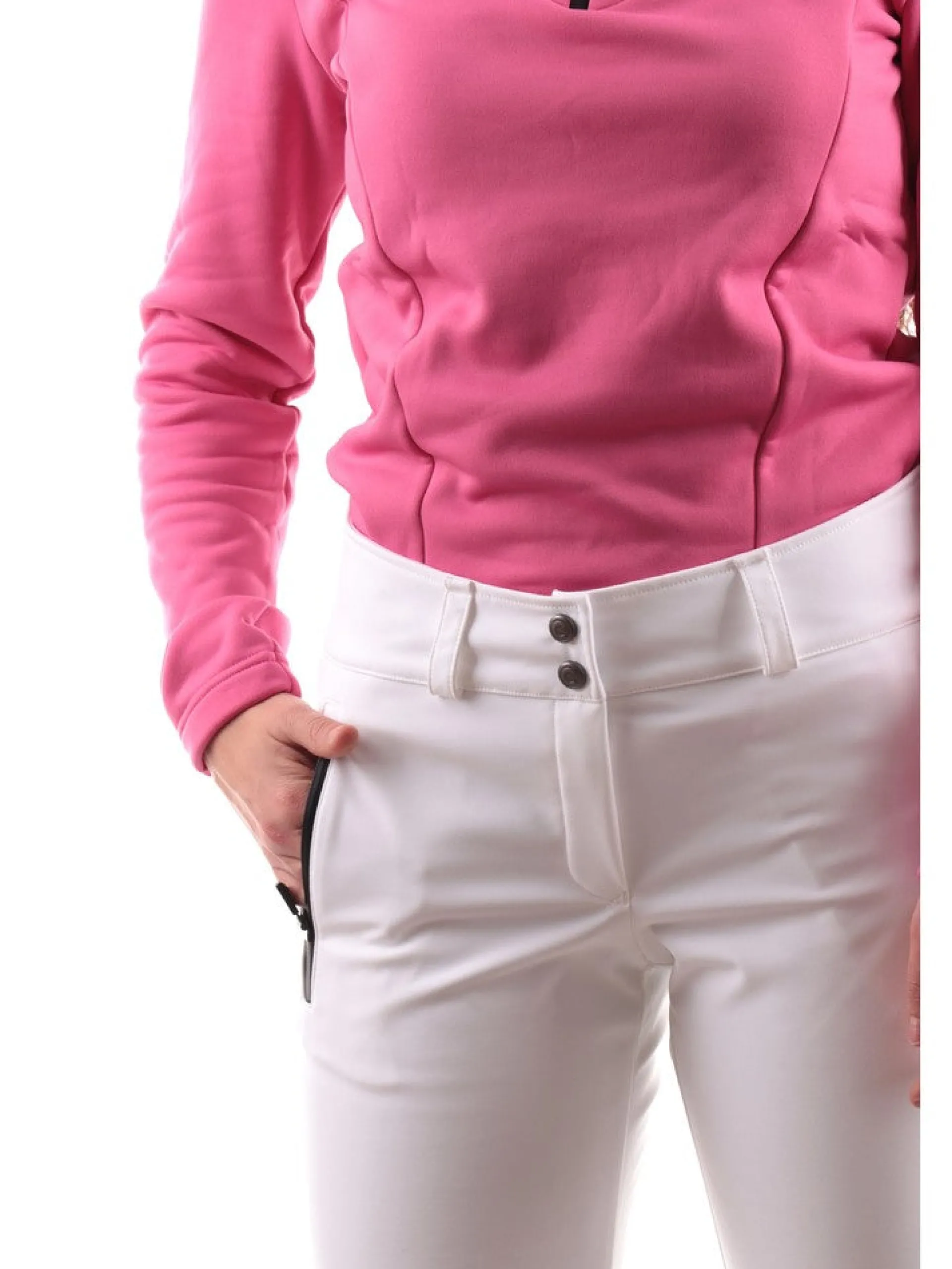 COLMAR NEVE E OUTDOOR Abbigliamento*Pantaloni Colmar Bianchi da Sci da Donna 02836XZ01