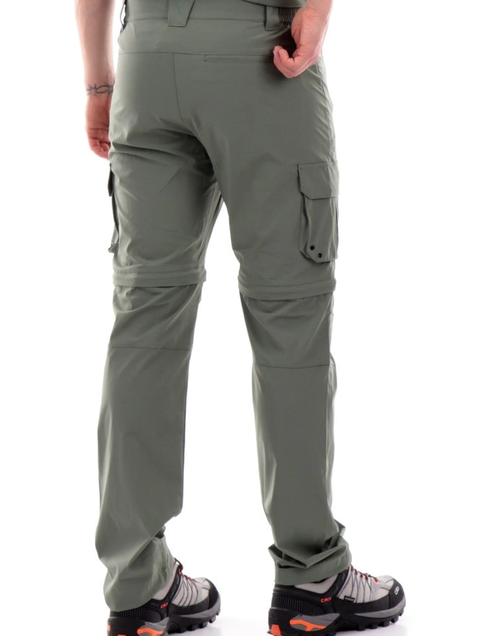 CMP Pantaloni*Pantaloni da trekking verdi da uomo 31T5627