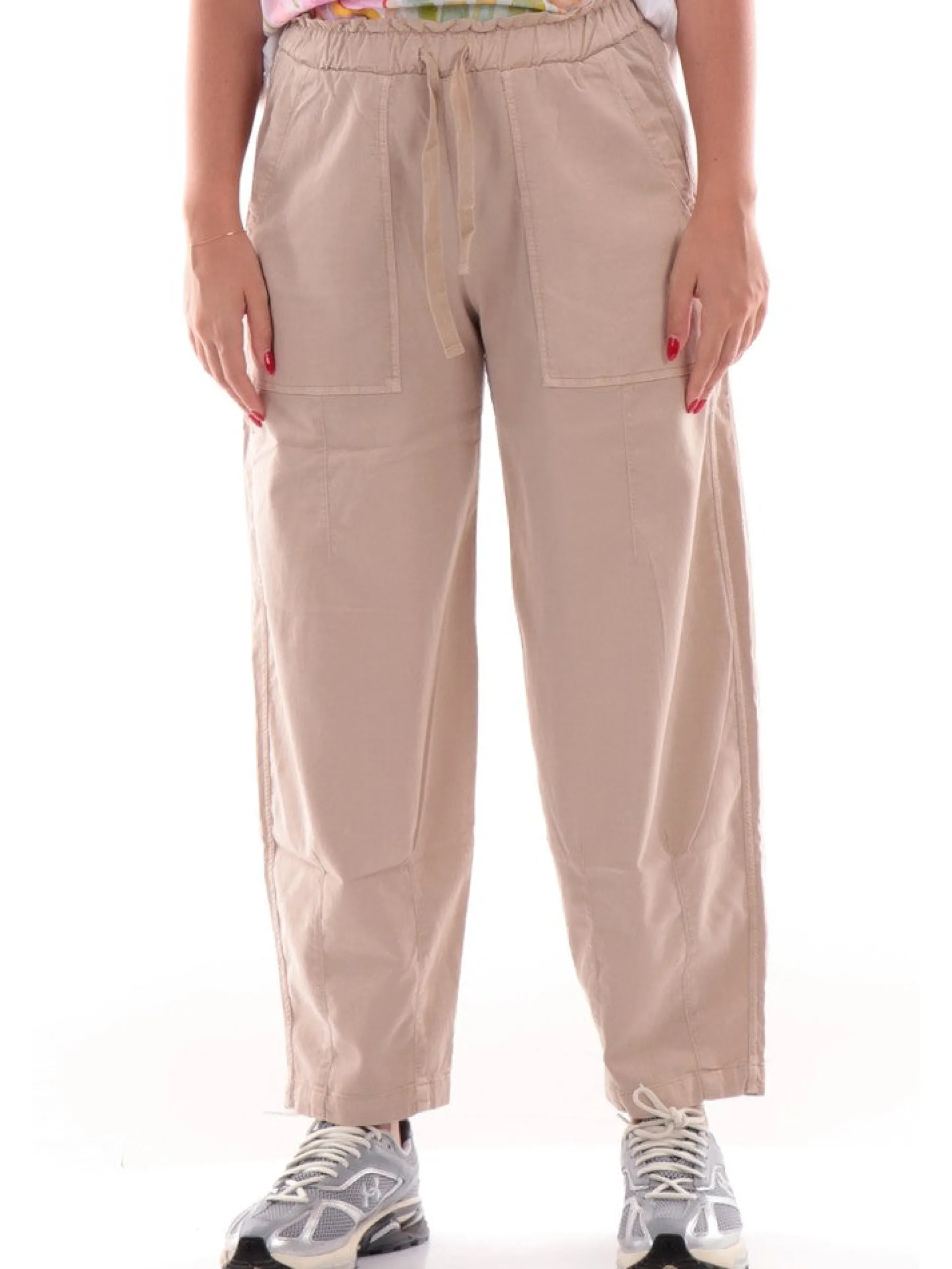 DEHA Pantaloni*Pantaloni marroni da donna Balloon Vintage D02555