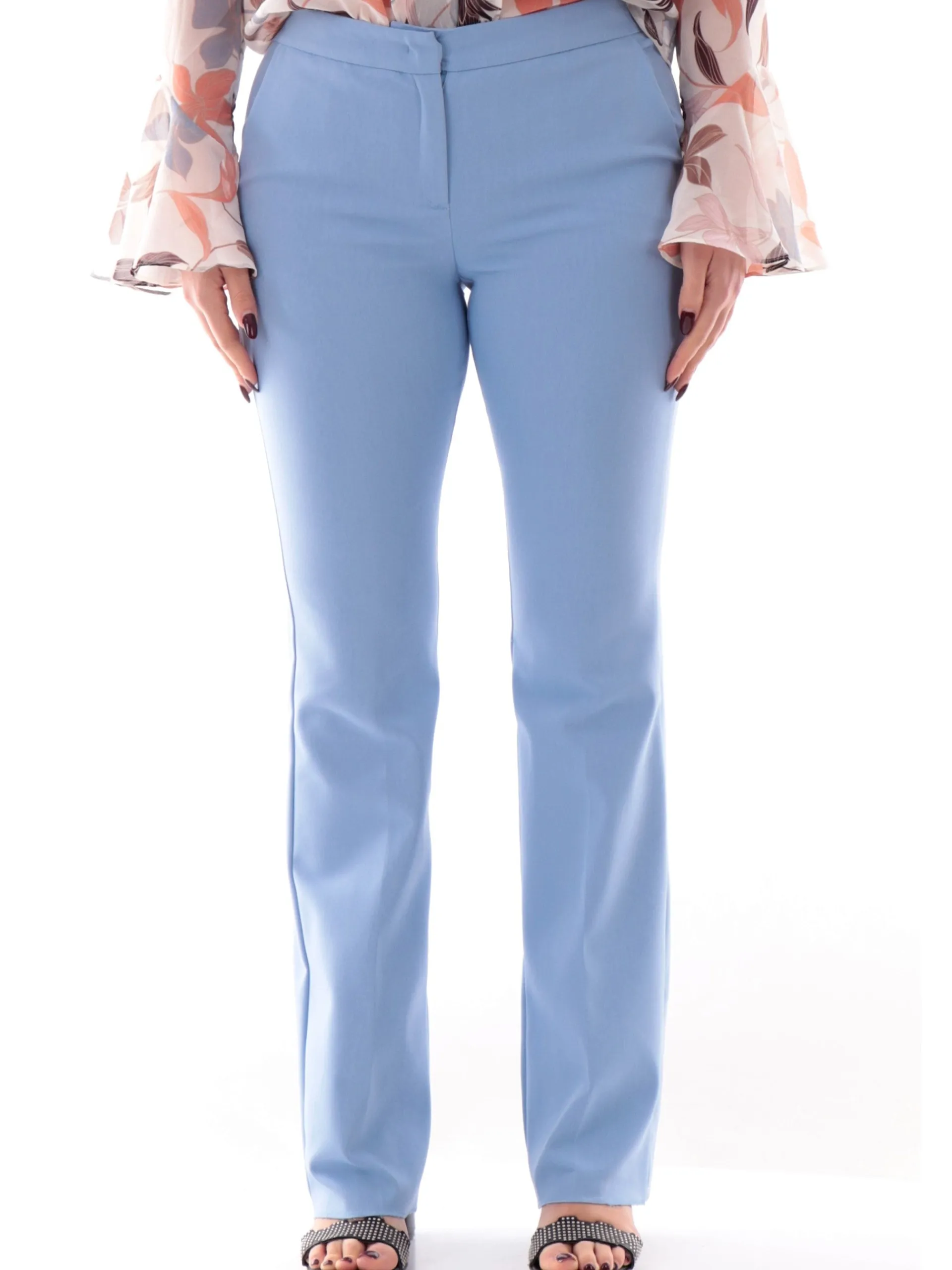 EMME MARELLA Pantaloni*Pantaloni blu Chino da donna lunghi HELIER2