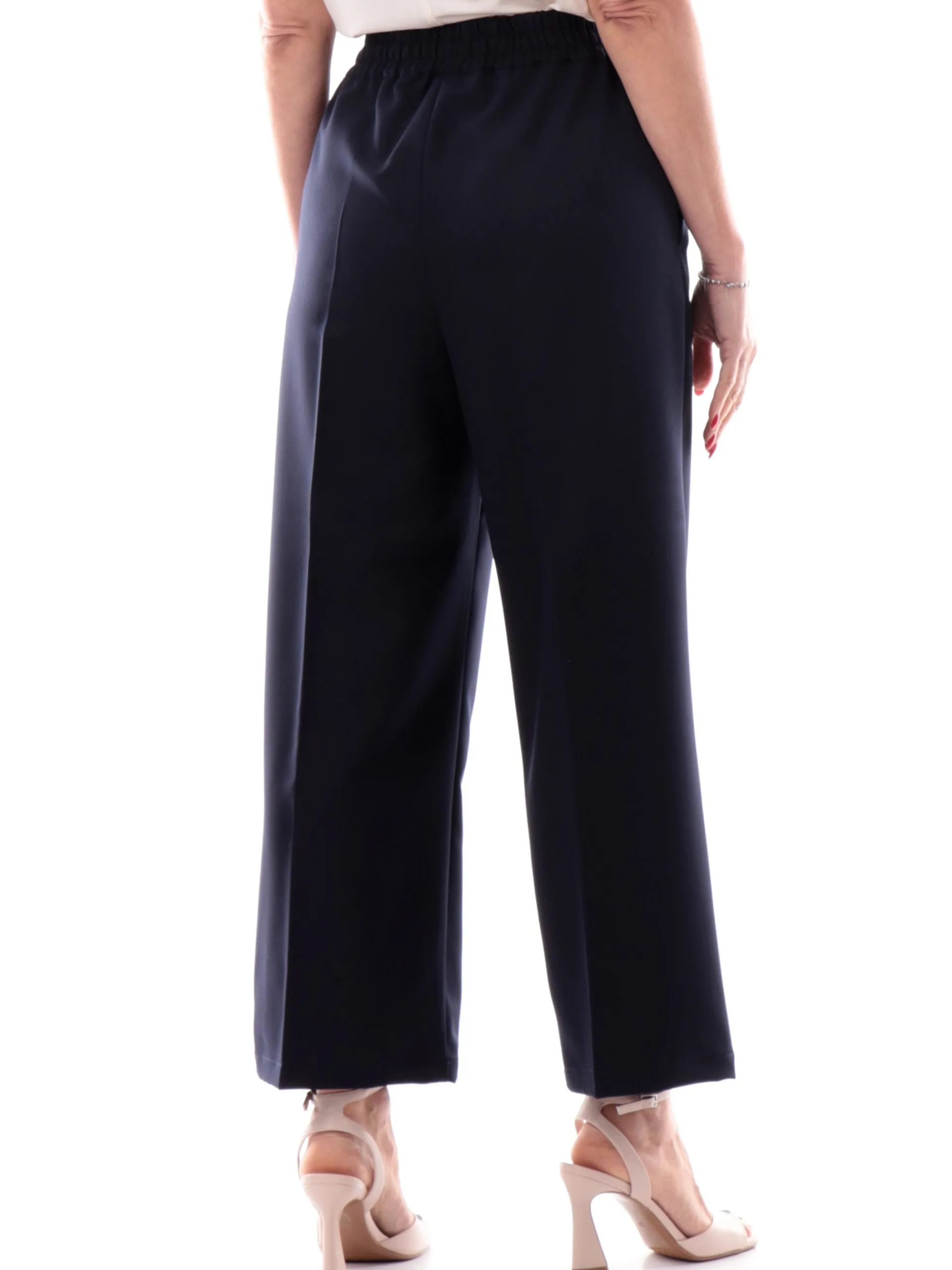 EMME MARELLA Pantaloni*Pantaloni Chino blu da donna in viscosa IPOTESI