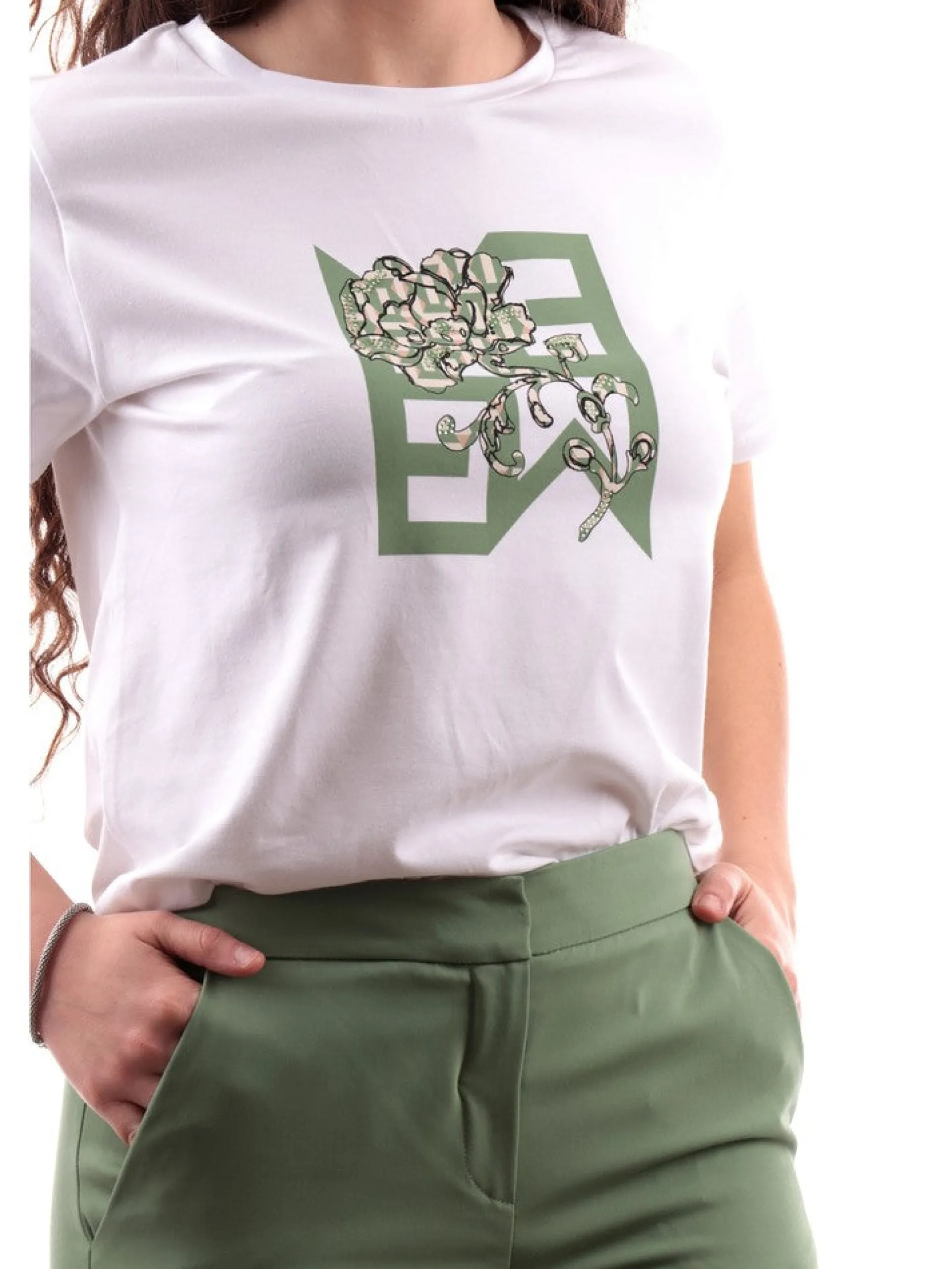 EMME MARELLA Pantaloni*Pantaloni verdi da donna 24151312912
