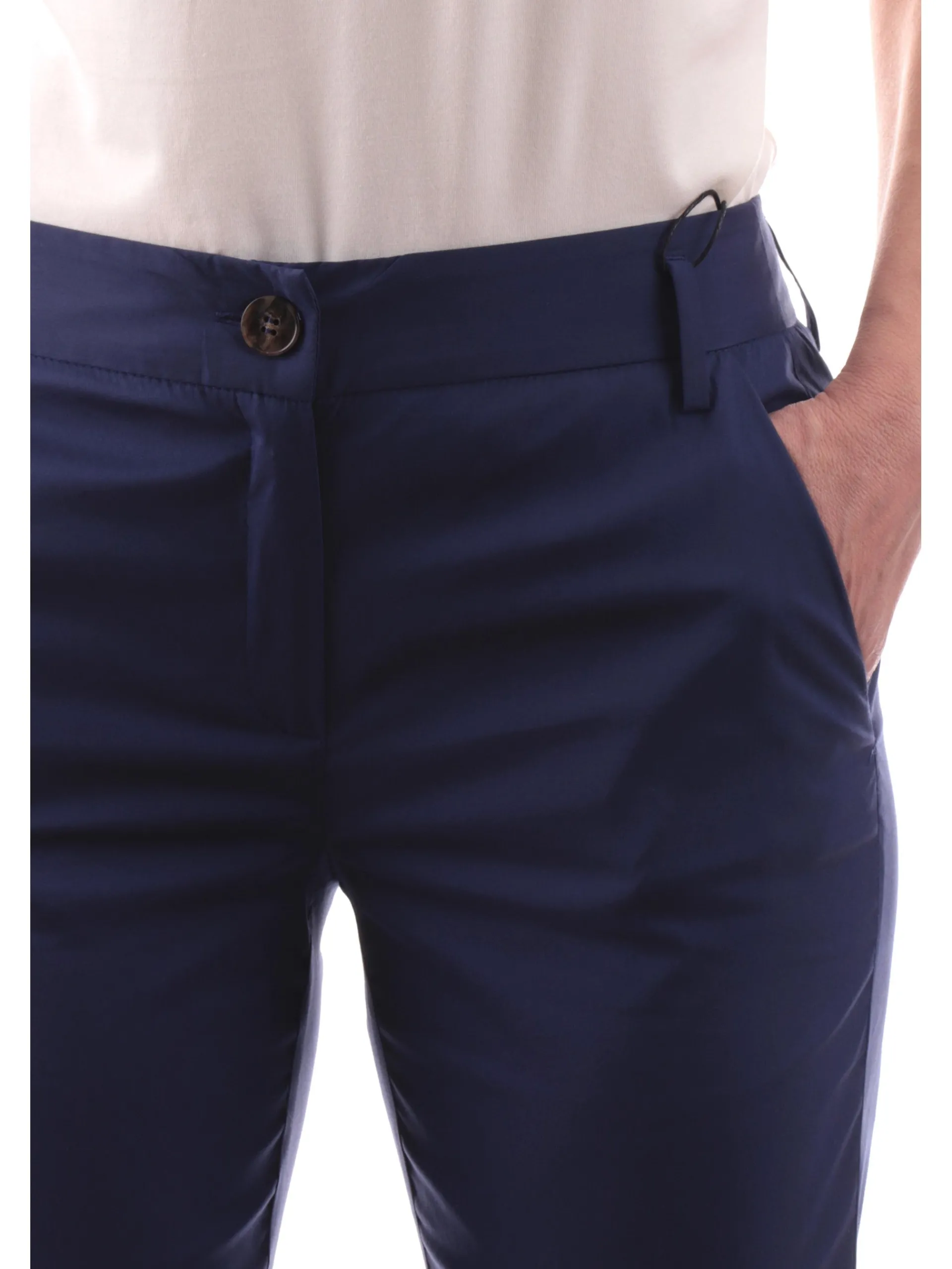 EMME MARELLA Pantaloni*Pantaloni viola da donna Chino cotone GNU