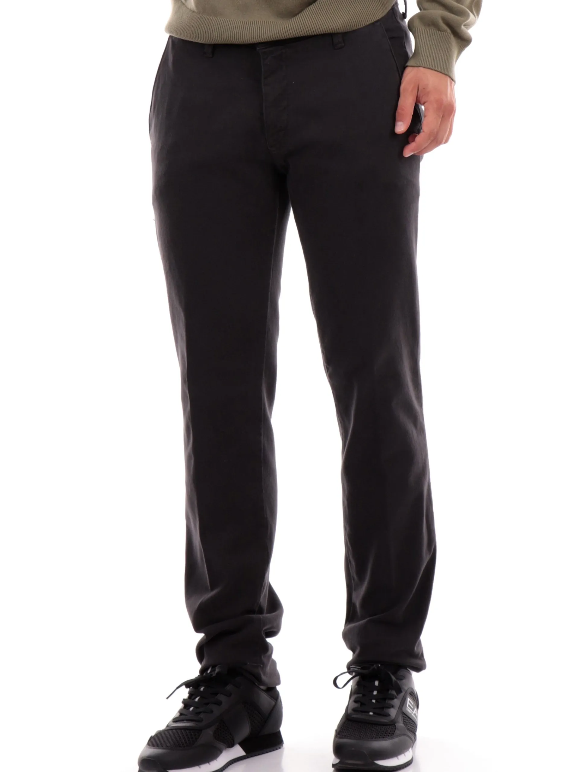 FOUR.TEN Pantaloni*Pantaloni Fourten grigi da uomo Chinos 224038000