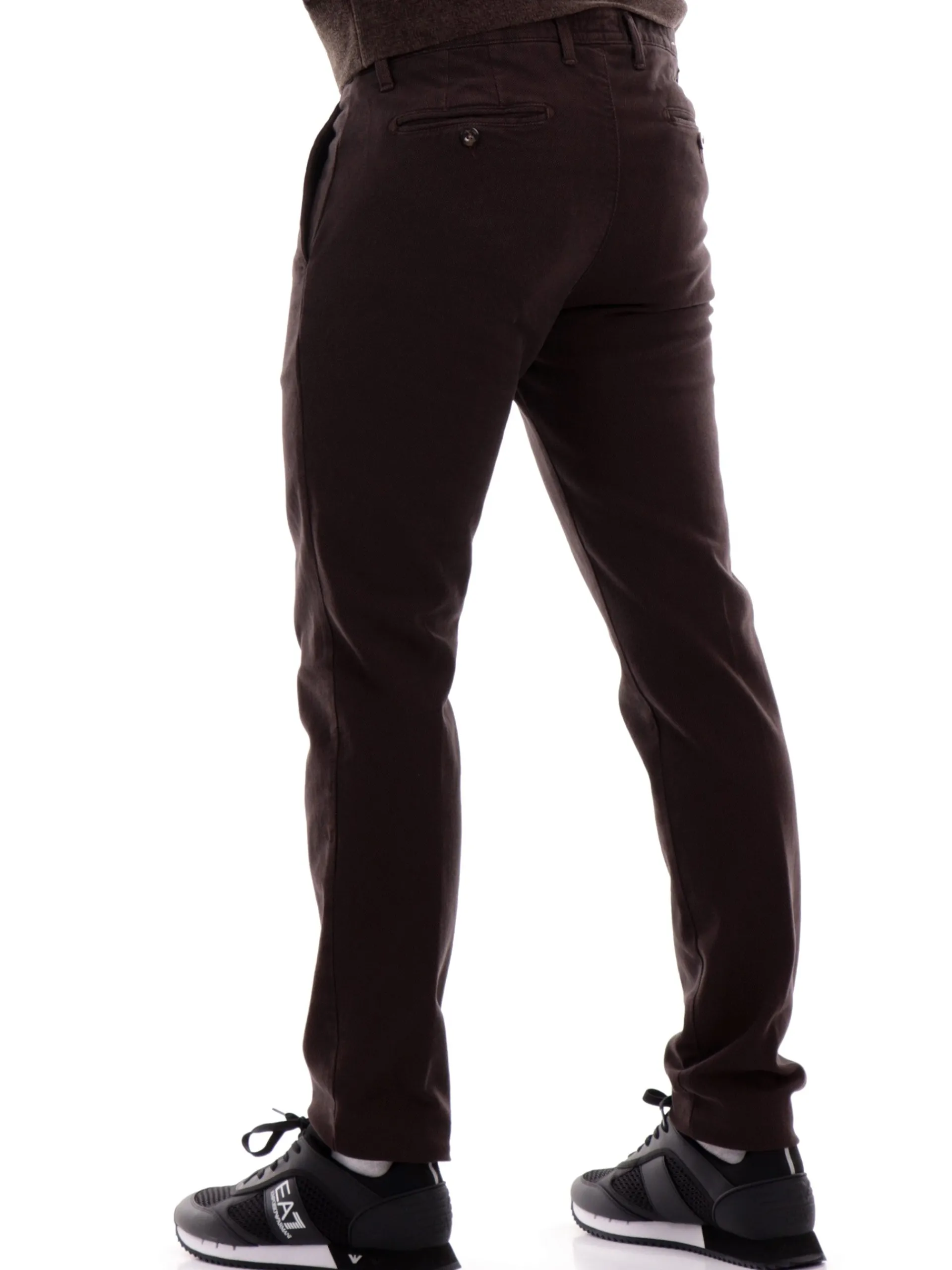 FOUR.TEN Pantaloni*Pantaloni Fourten marroni da uomo Chinos melange 224080000