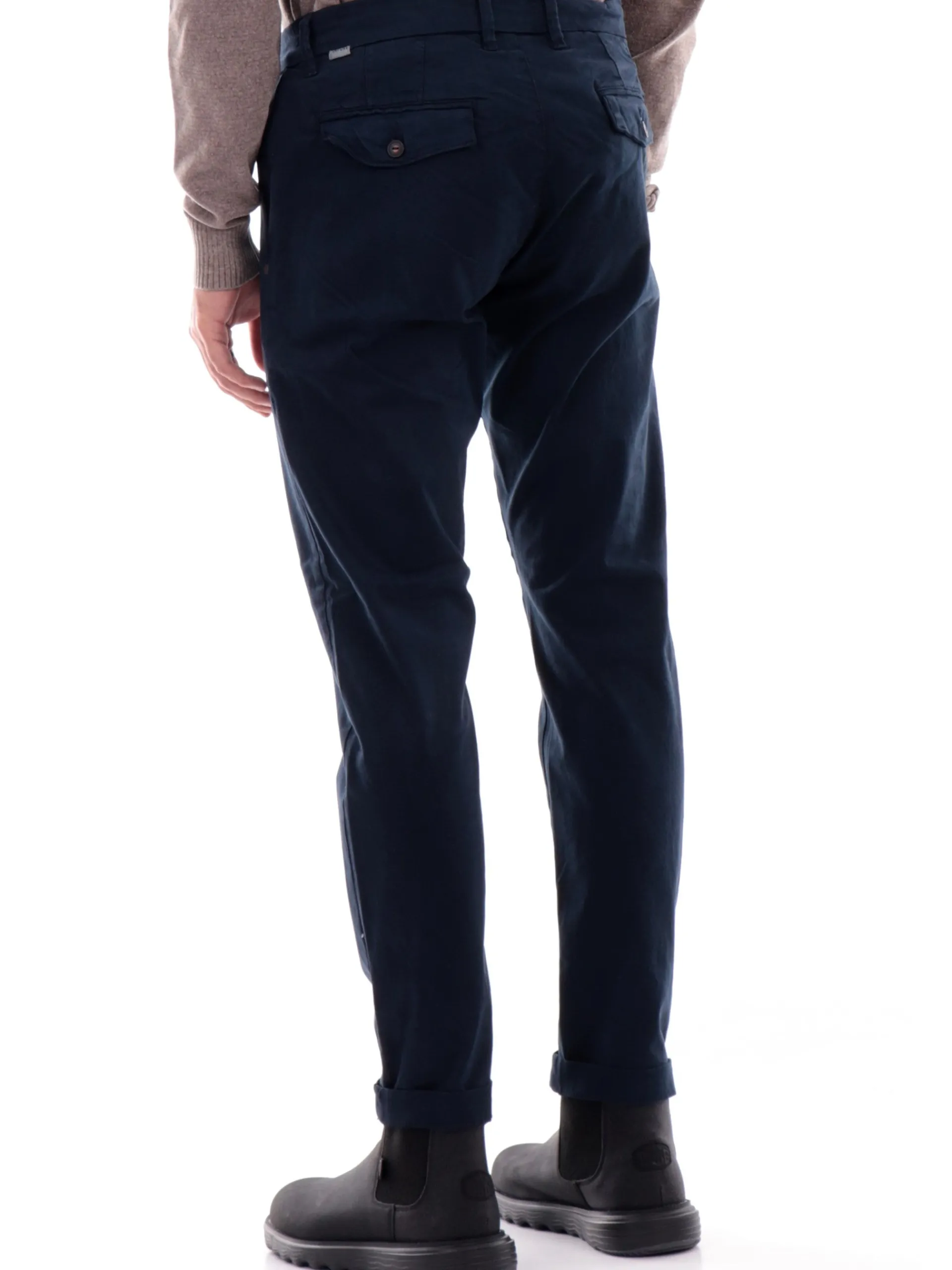 IMPURE Pantaloni*Pantaloni blu da uomo Slim Stretch HENRY