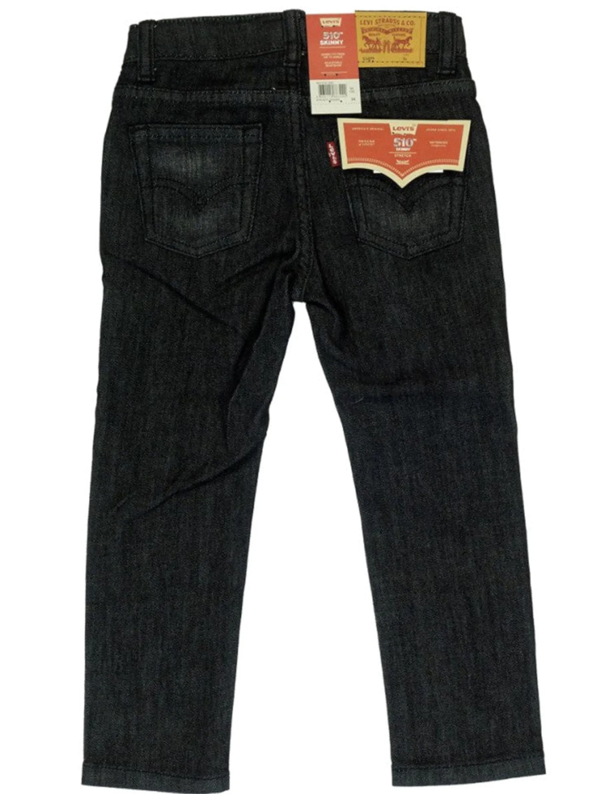 LEVIS Jeans*Pantaloni jeans Levi's neri da bambino Skinny Fit 9EF519