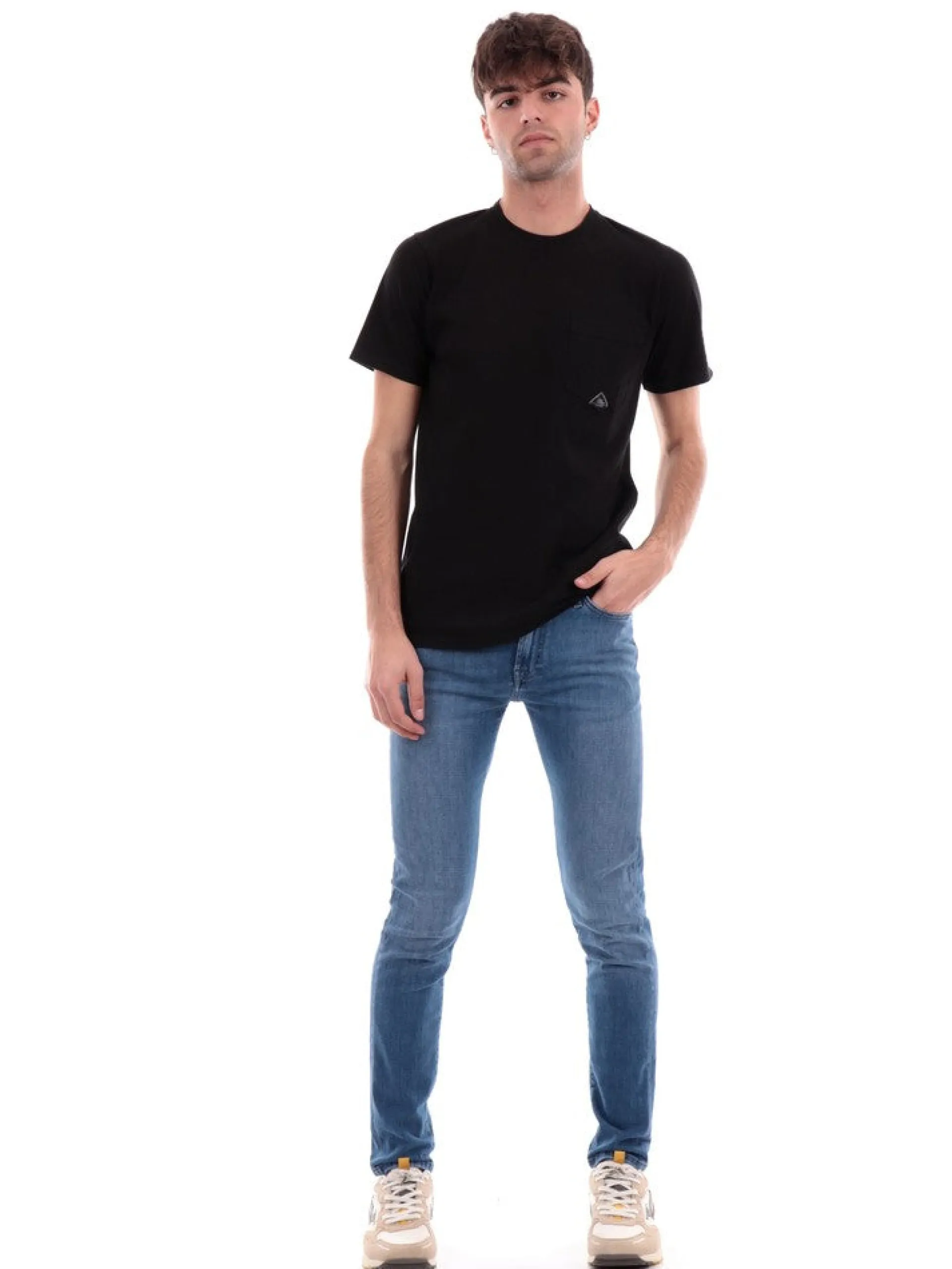 ROYROGERS Jeans*Pantaloni jeans Roy Rogers da uomo modello Nick Soft elasticizzati RU075D1410897C0999