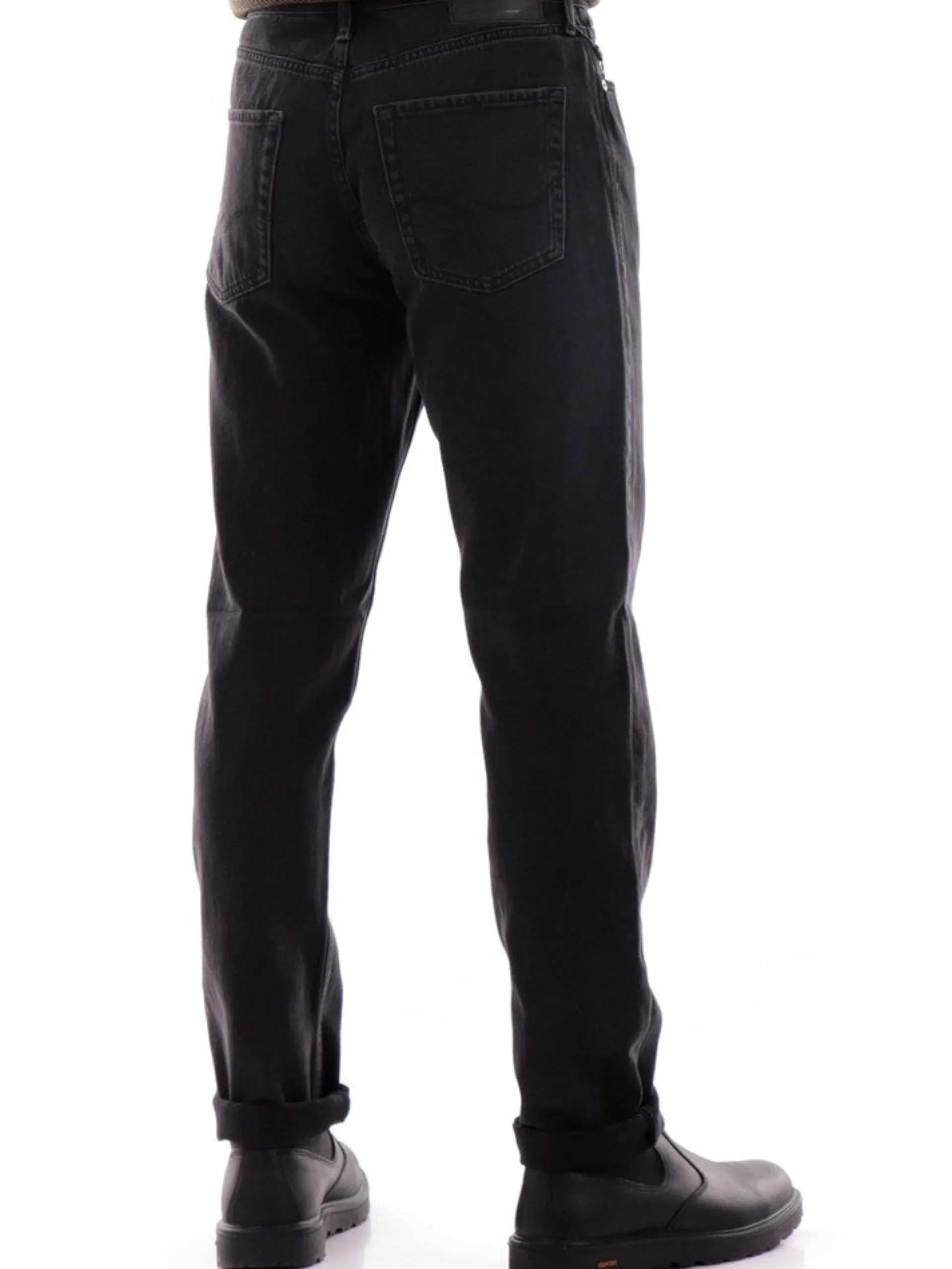 JACK&JONES Jeans*Pantaloni Jeans Uomo Neri Jack and Jones 12237392