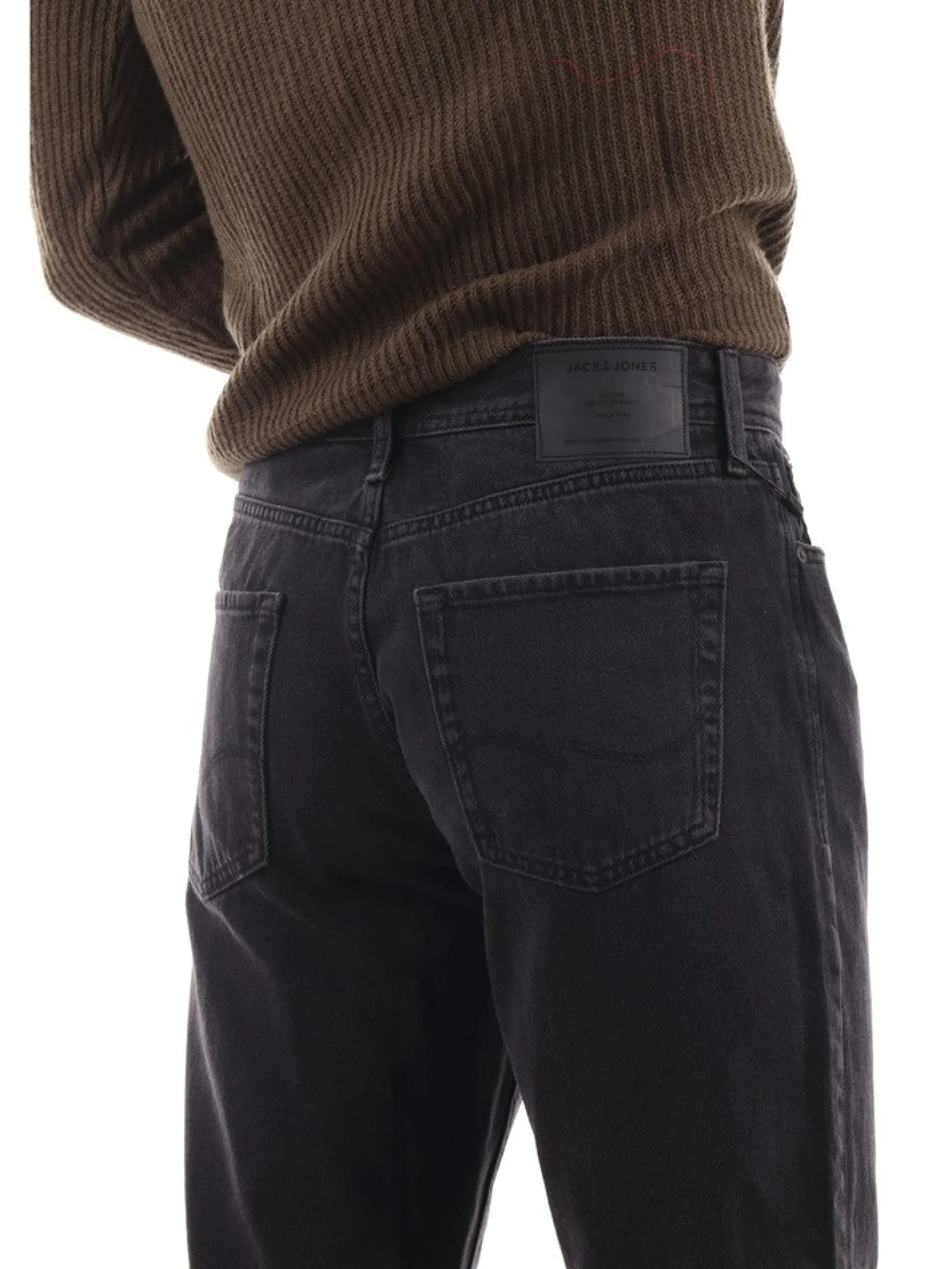 JACK&JONES Jeans*Pantaloni Jeans Uomo Neri Jack and Jones 12237392