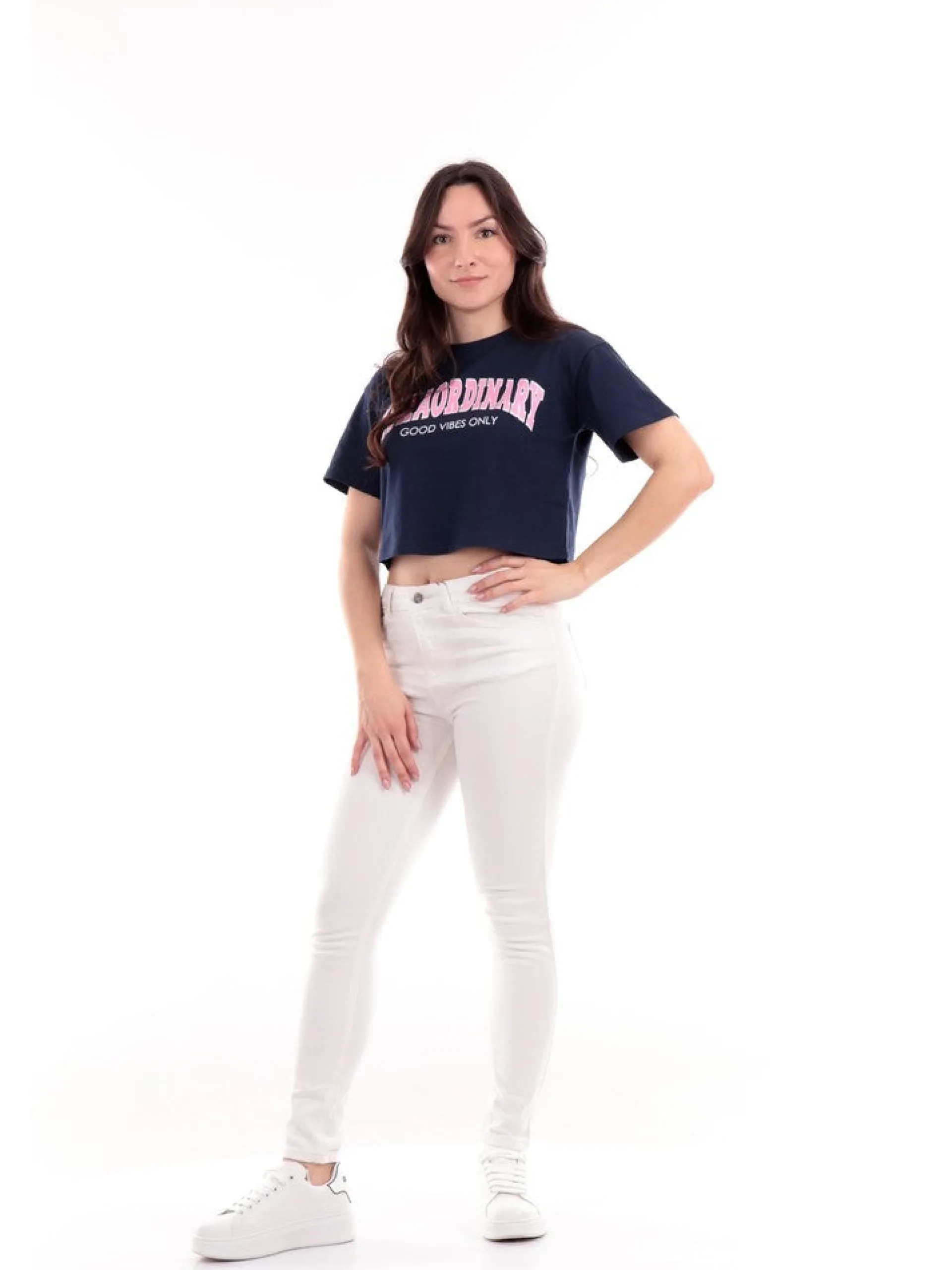 XT STUDIO Pantaloni*Pantaloni jeans bianchi da donna modello Skinny SV1001W61501