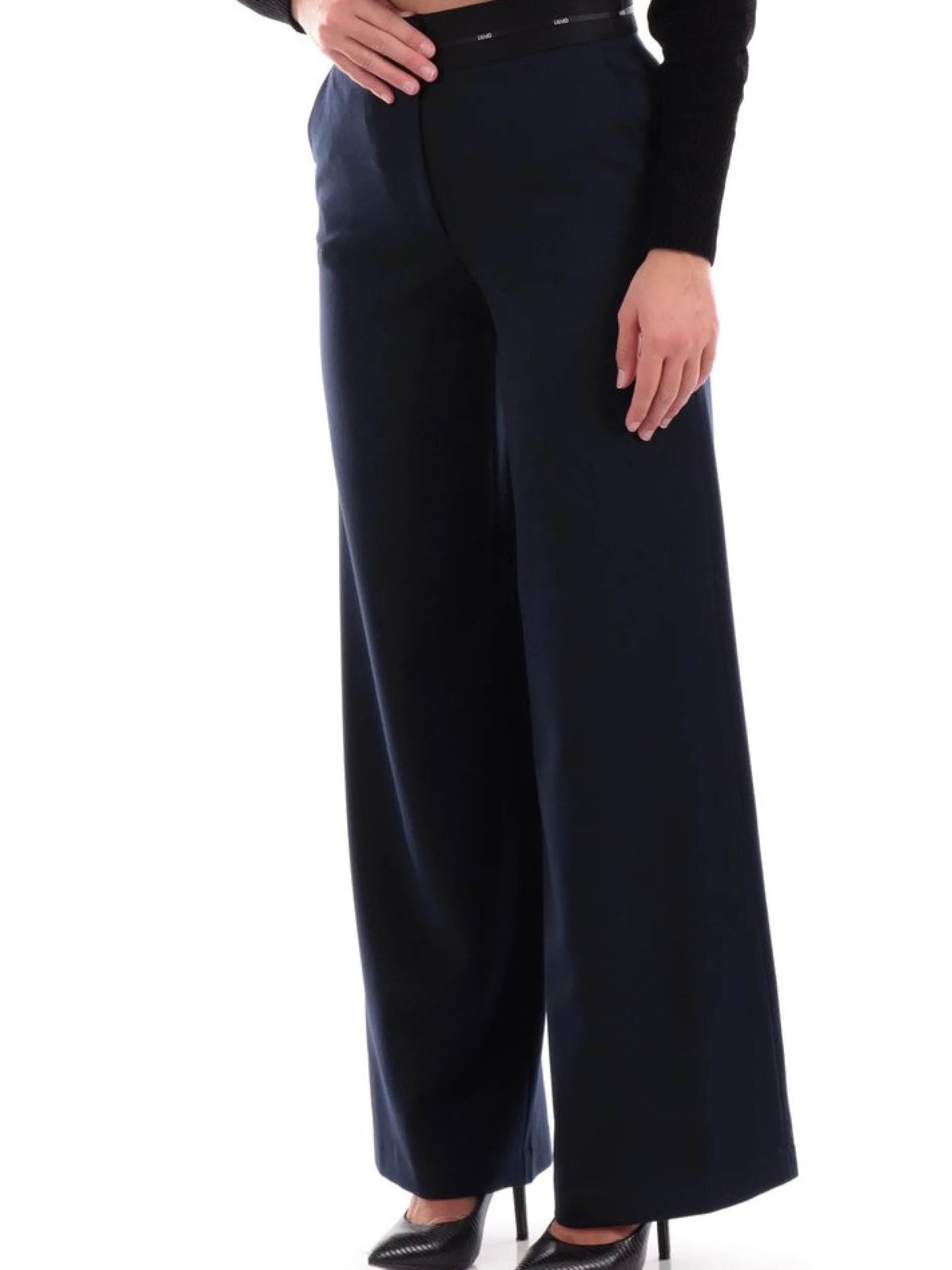 LIU JO MILANO Pantaloni*Pantaloni Liu Jo blu da donna Moda Twill MF3288T42249