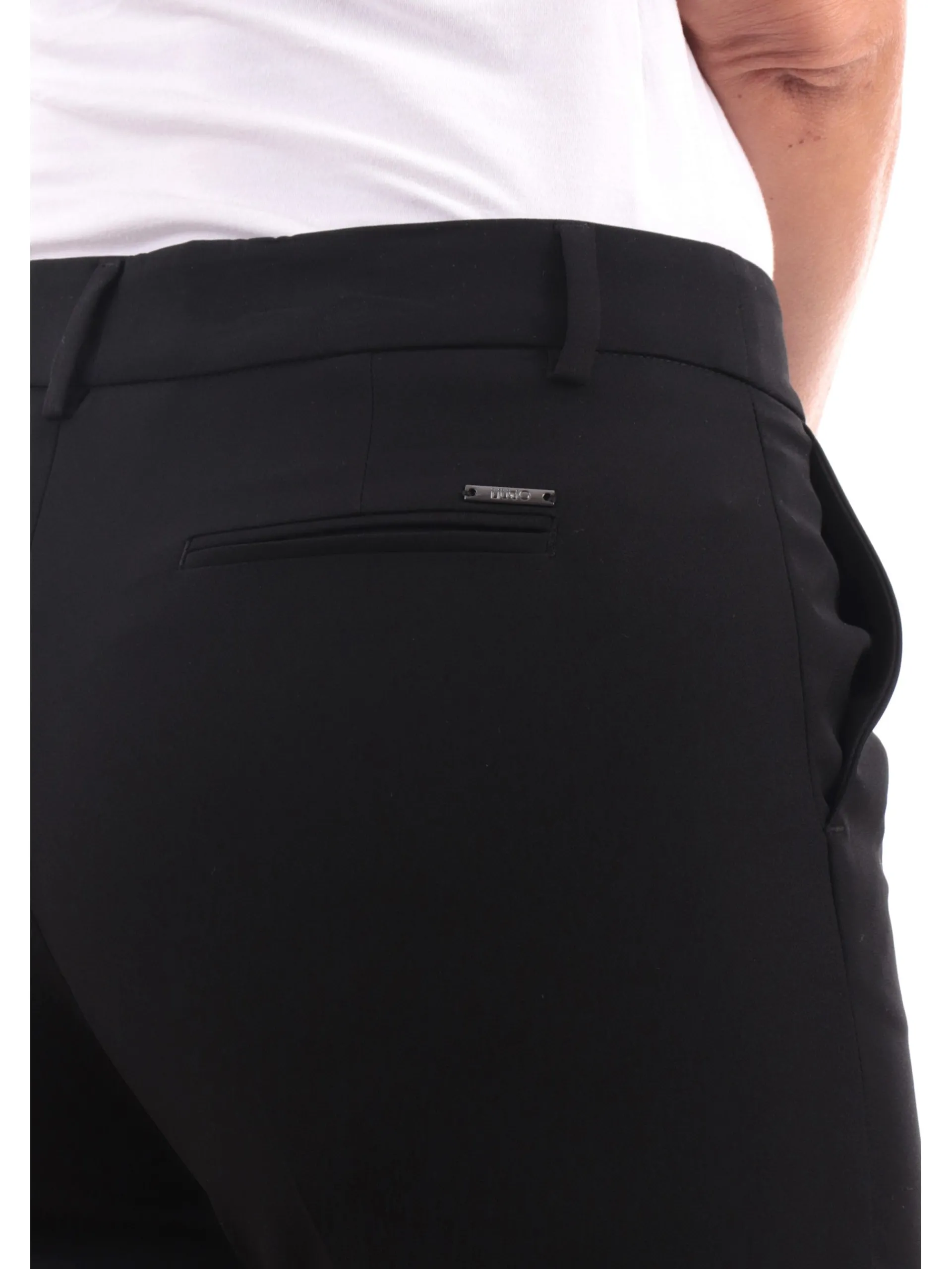 LIU JO MILANO Pantaloni*Pantaloni Liu Jo neri da donna chino eleganti Luxury chino WXX043T7896