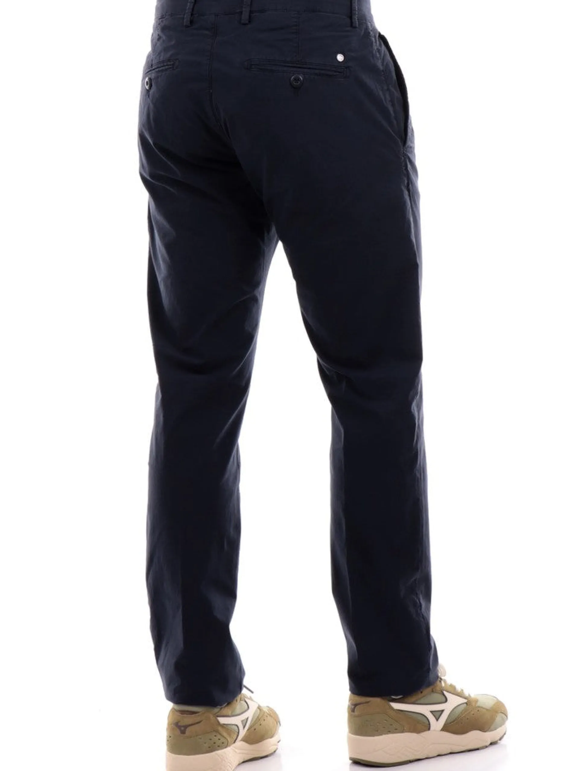 MODFITTERS Pantaloni*Pantaloni blu dark da uomo Pant Parklane Popeline PARKLANEPOP