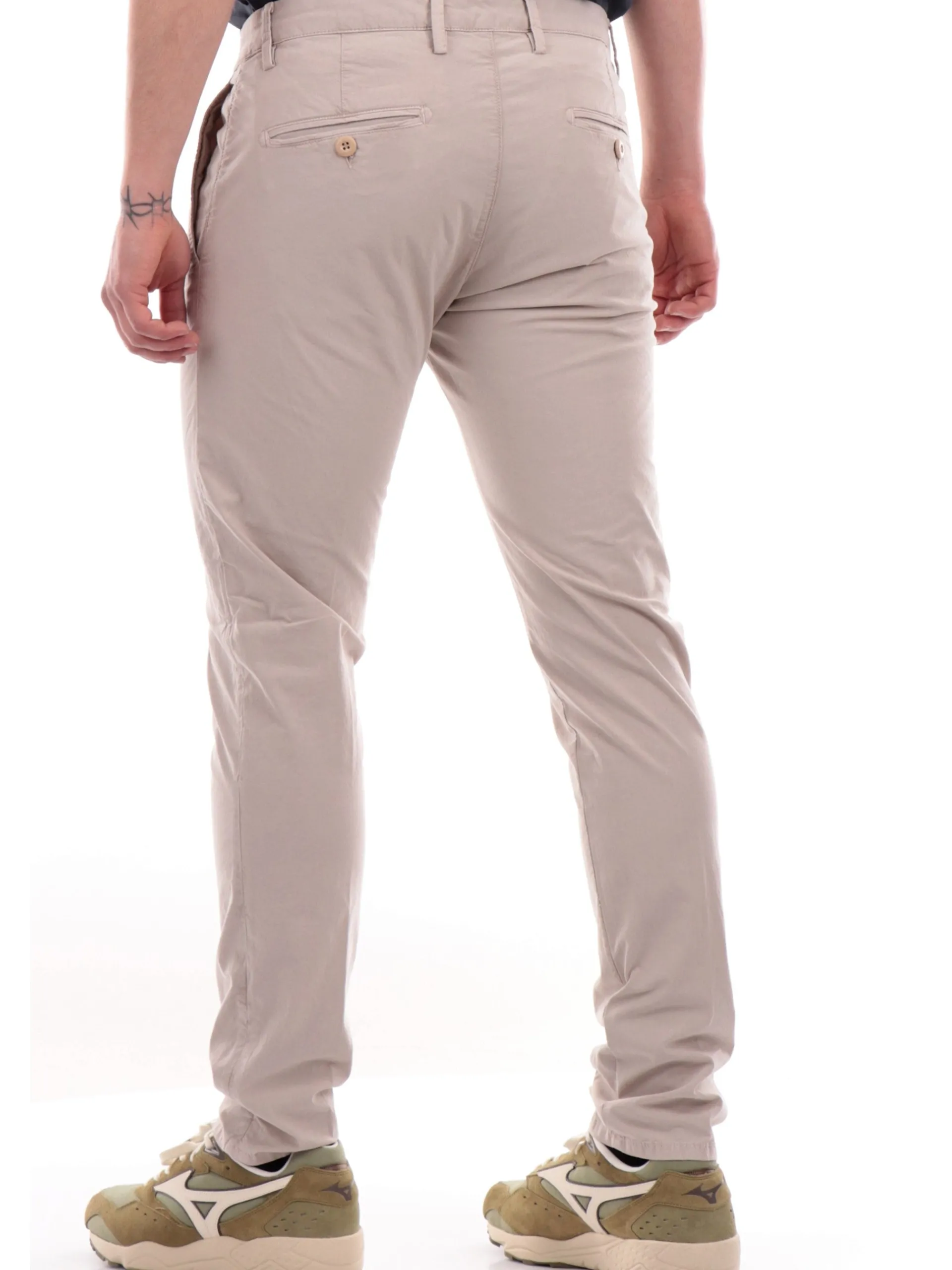 MODFITTERS Pantaloni*Pantaloni grigi da uomo SOHOPOP