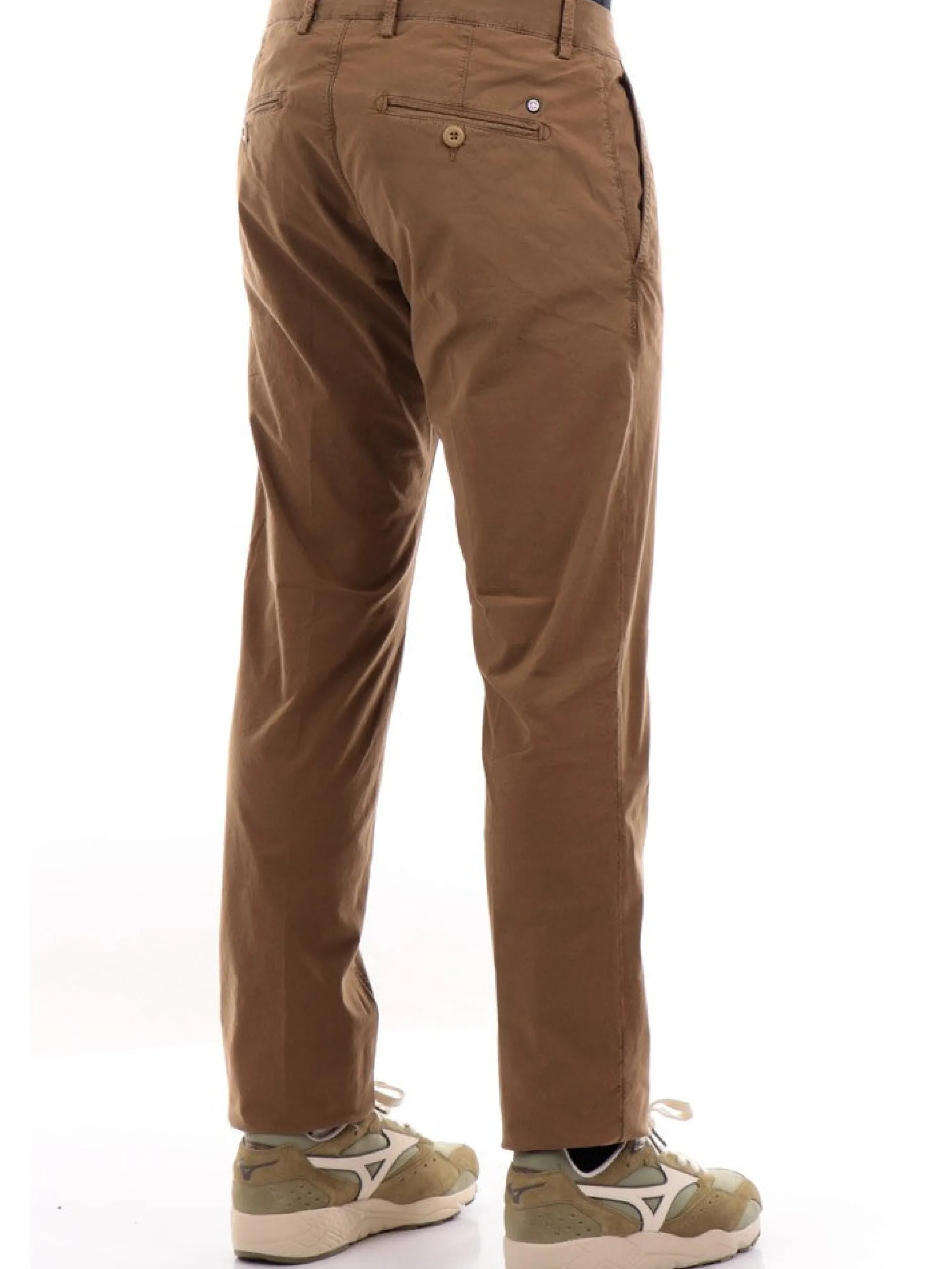 MODFITTERS Pantaloni*Pantaloni marroni da uomo Pant Parklane Popeline PARKLANEPOP