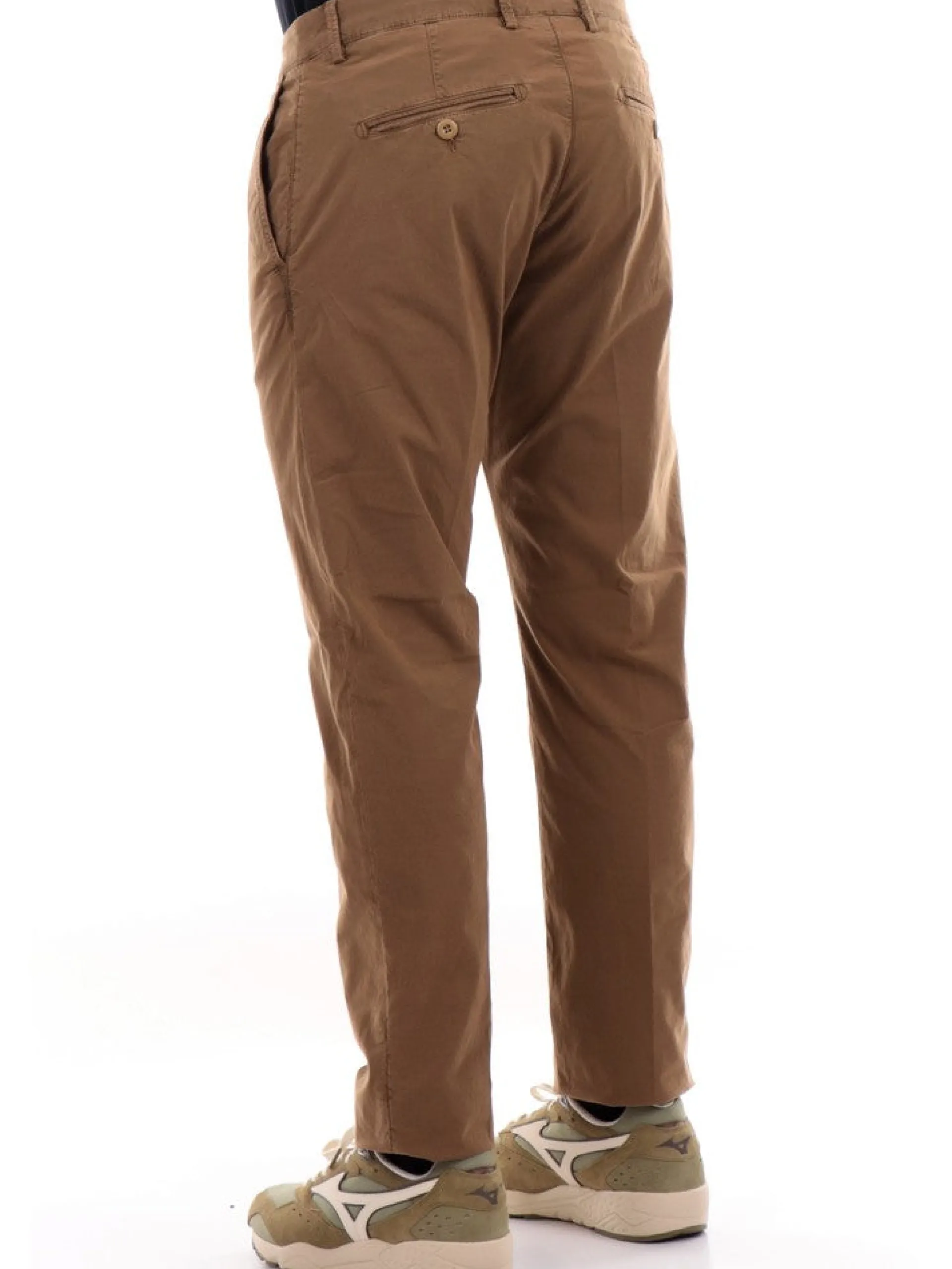 MODFITTERS Pantaloni*Pantaloni marroni da uomo Pant Parklane Popeline PARKLANEPOP
