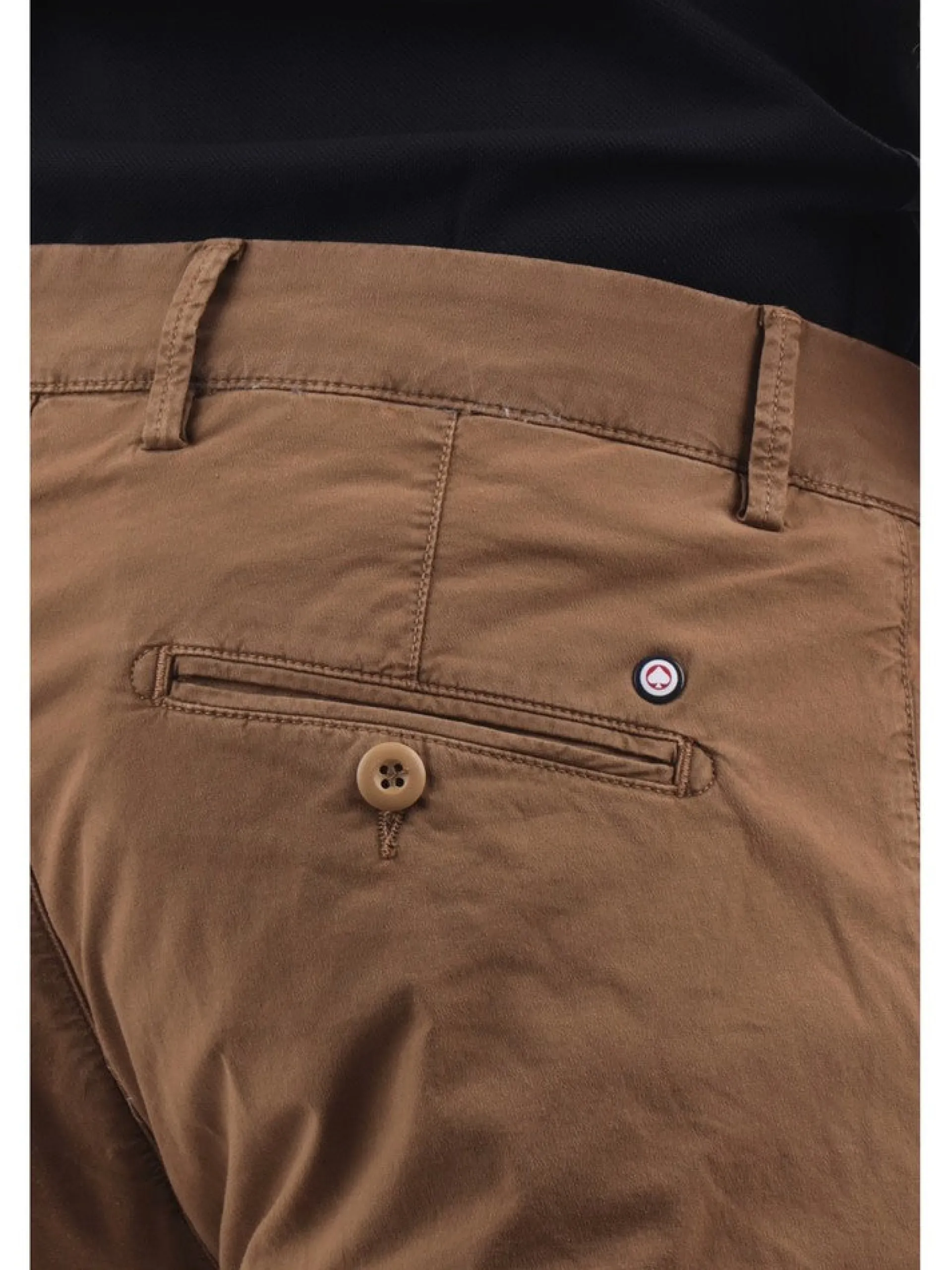 MODFITTERS Pantaloni*Pantaloni marroni da uomo Pant Parklane Popeline PARKLANEPOP