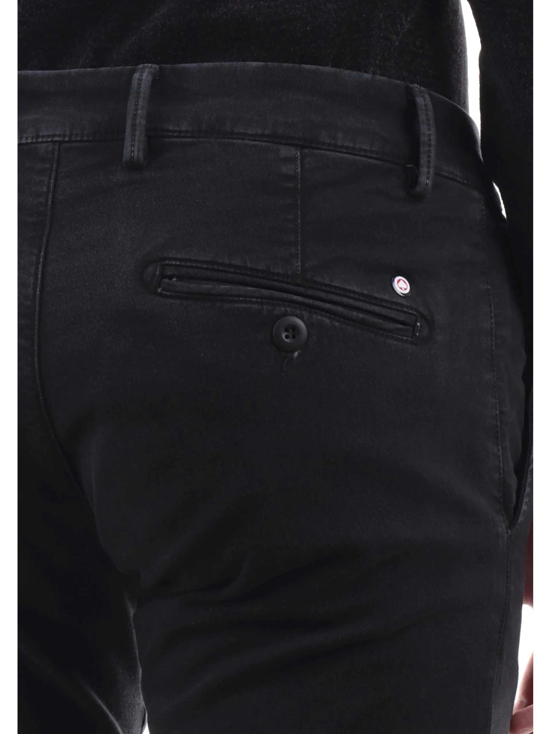 MODFITTERS Pantaloni*Pantaloni neri da uomo Soho SOHOGAB