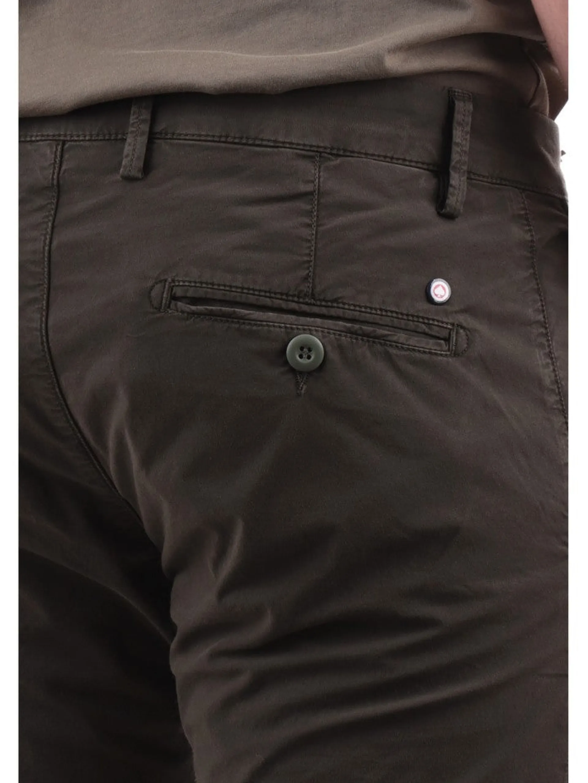MODFITTERS Pantaloni*Pantaloni verdi da uomo Soho Popeline SOHOPOP