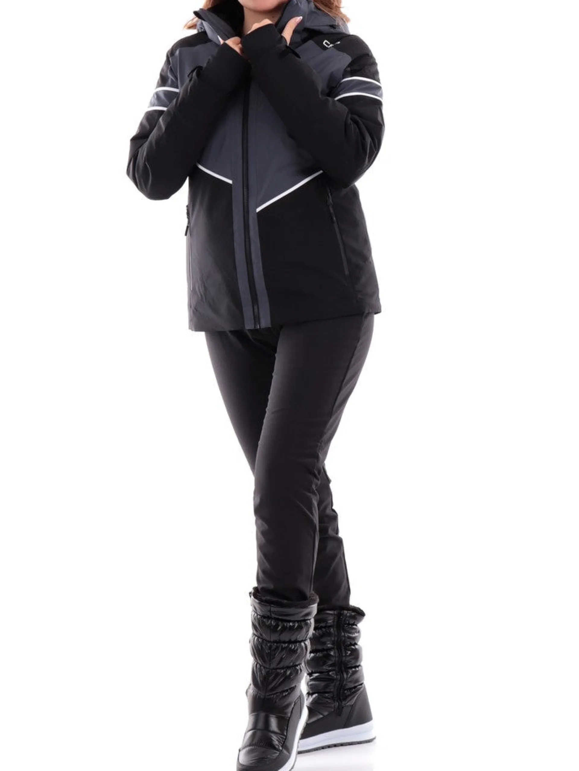 CMP Abbigliamento*Pantaloni neve neri da donna 3A09676