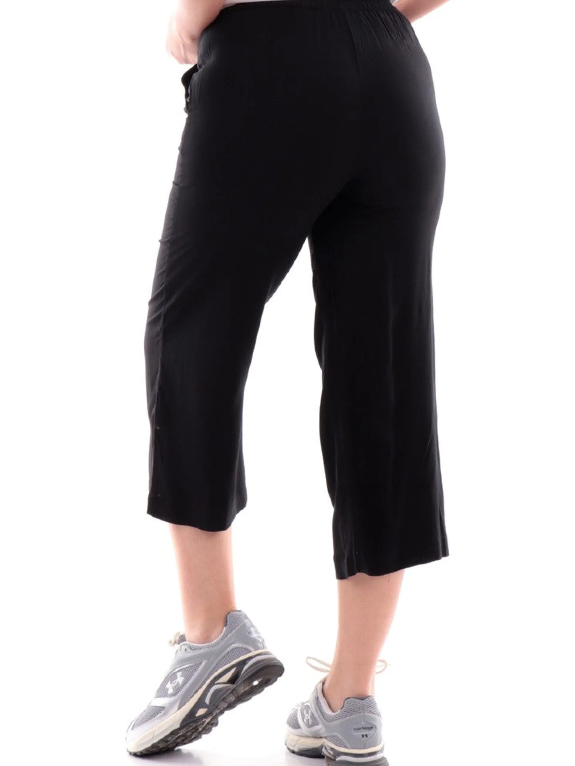 ONLY Pantaloni*Pantaloni neri da donna 15222224