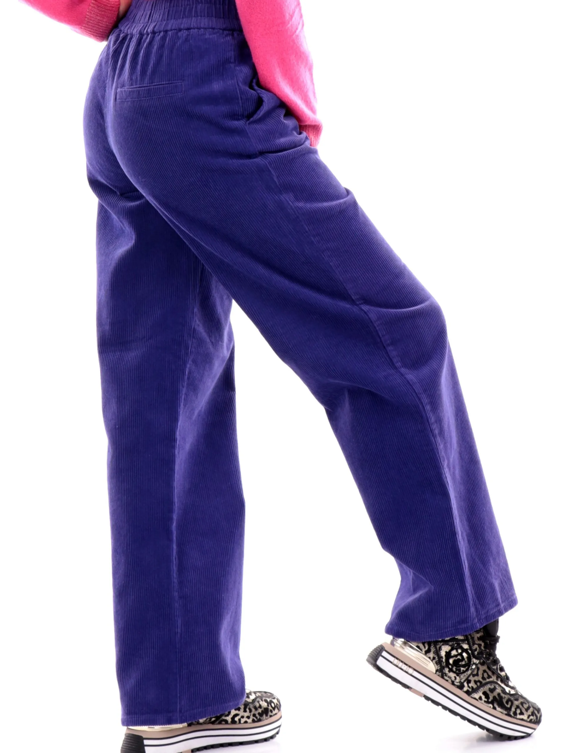 ONLY Pantaloni*Pantaloni viola da donna Straight Cord Pant 15271986