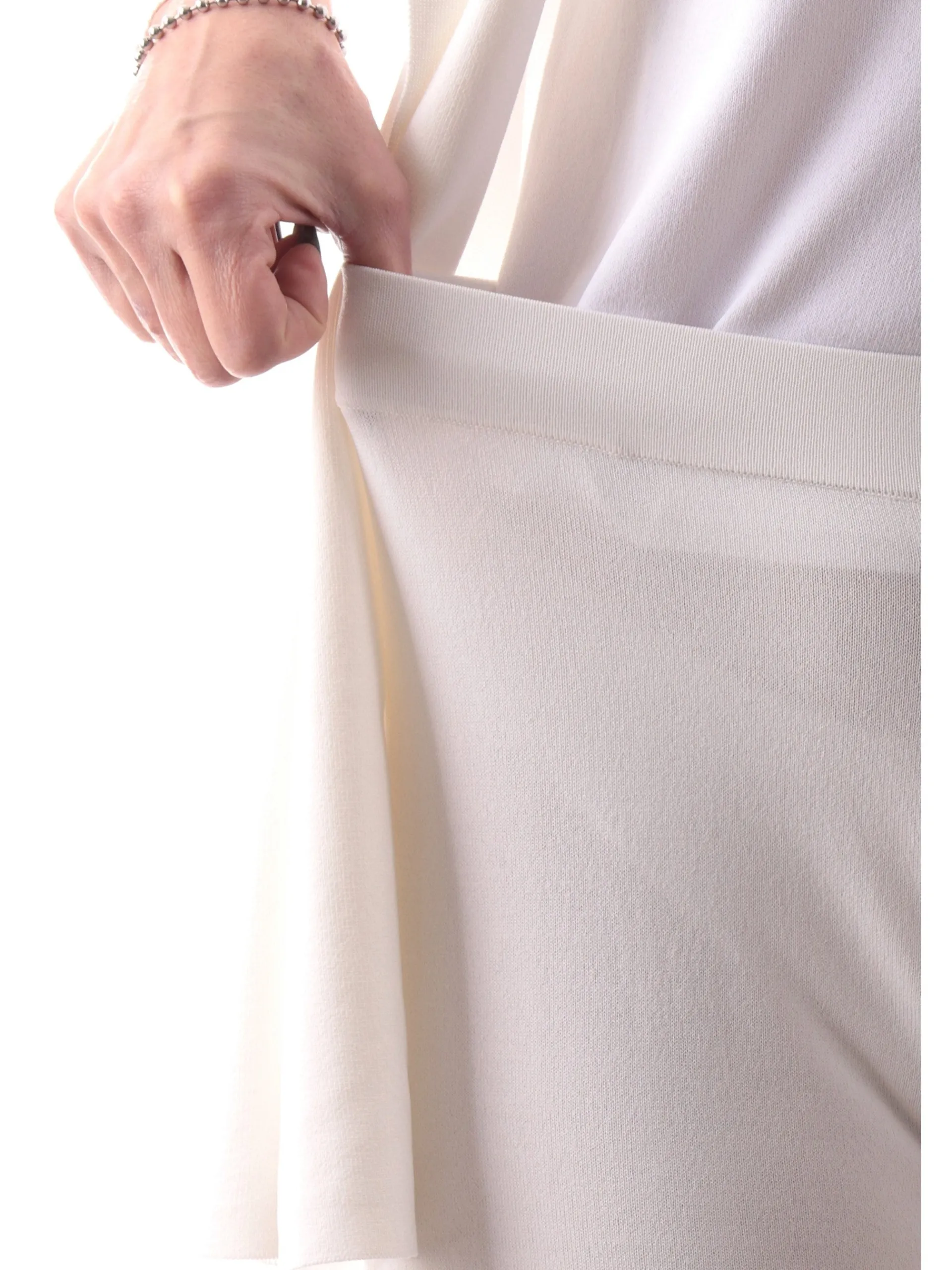 ANIS Pantaloni*Pantaloni palazzo bianchi da donna in viscosa 251W6026