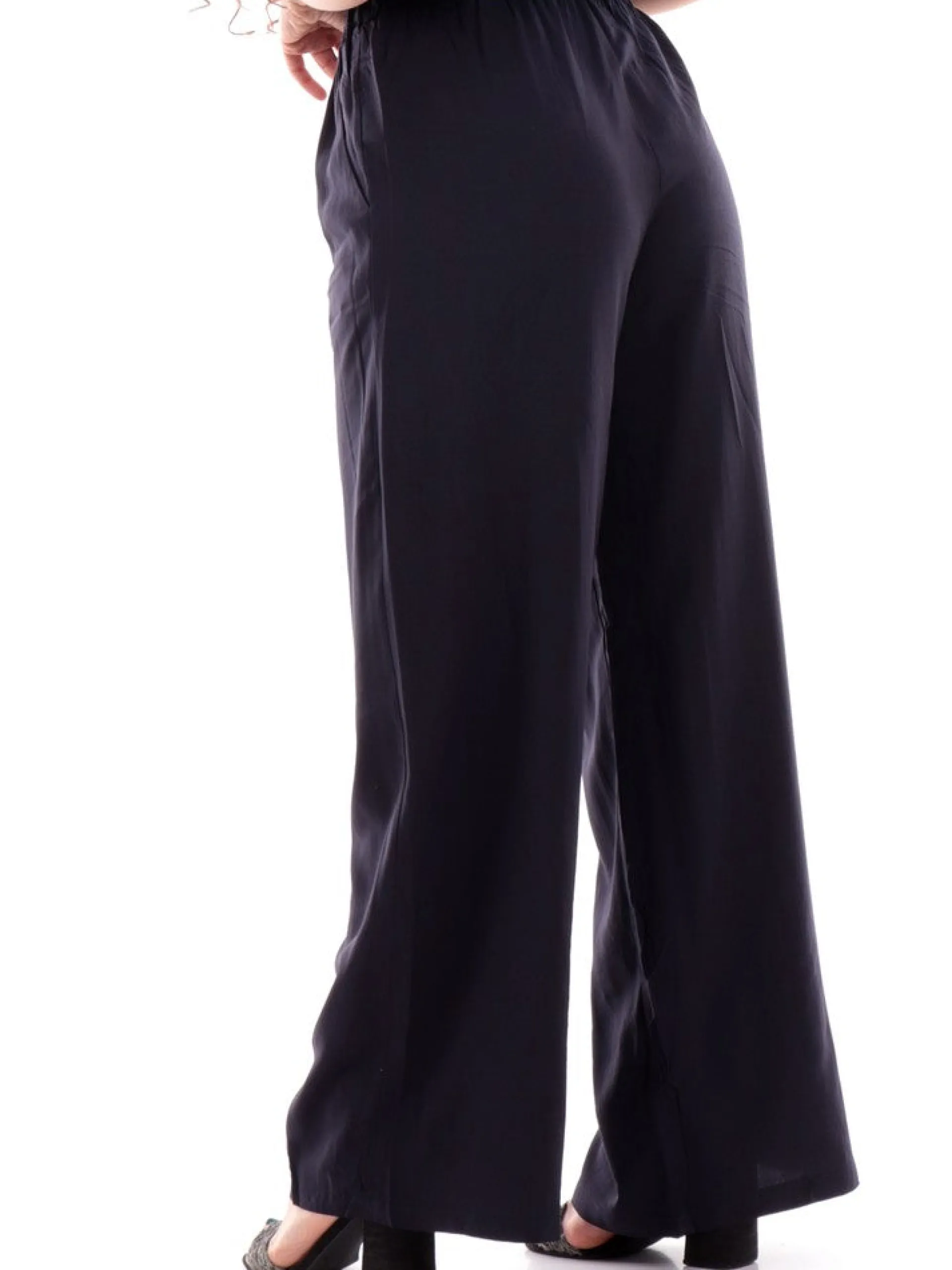 MOLLYBRACKEN Pantaloni*Pantaloni Palazzo Blu Molly Bracken Donna RV102ACE