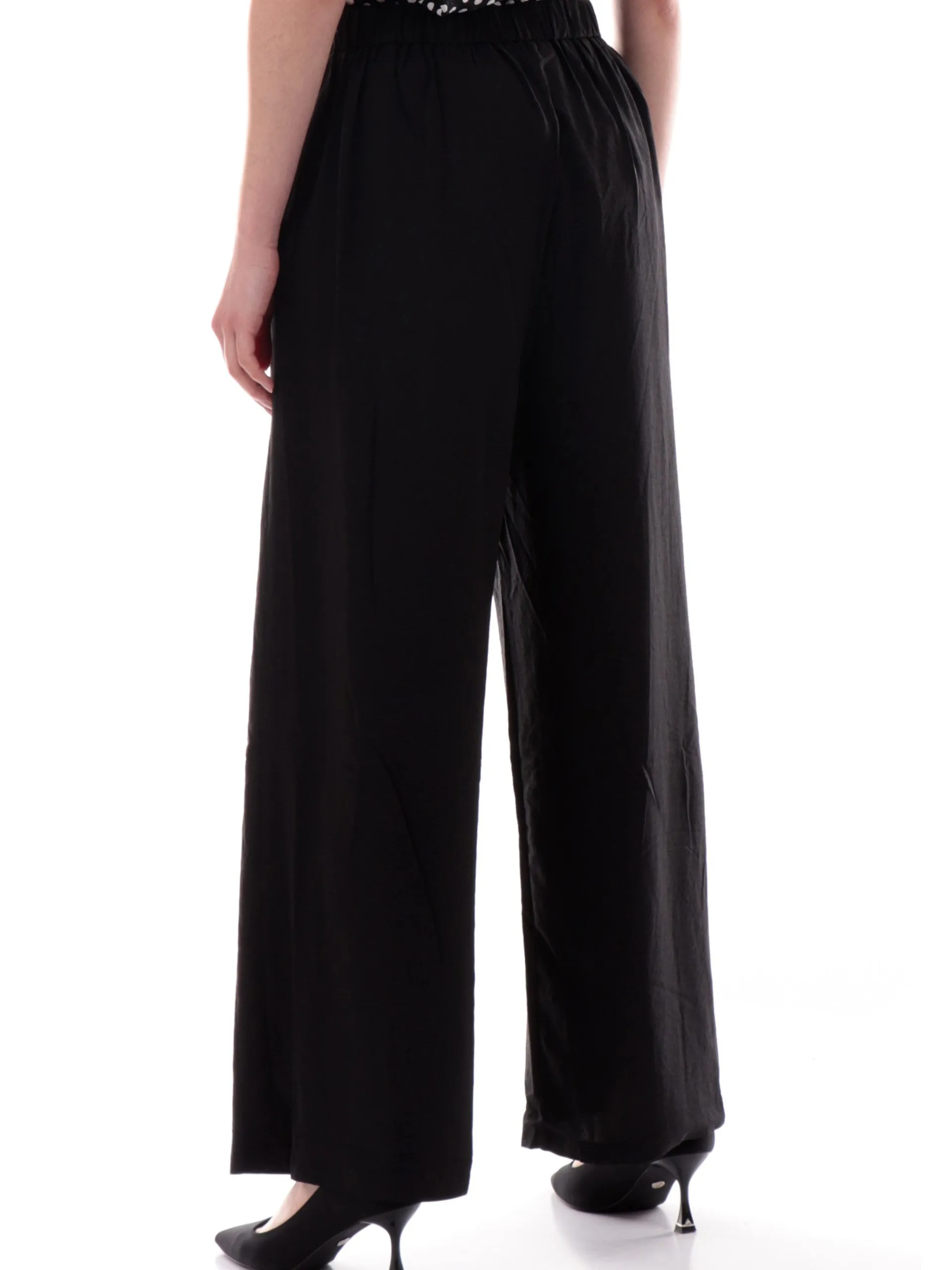 MOLLYBRACKEN Pantaloni*Pantaloni palazzo Molly Bracken neri da donna Woven GL716DP