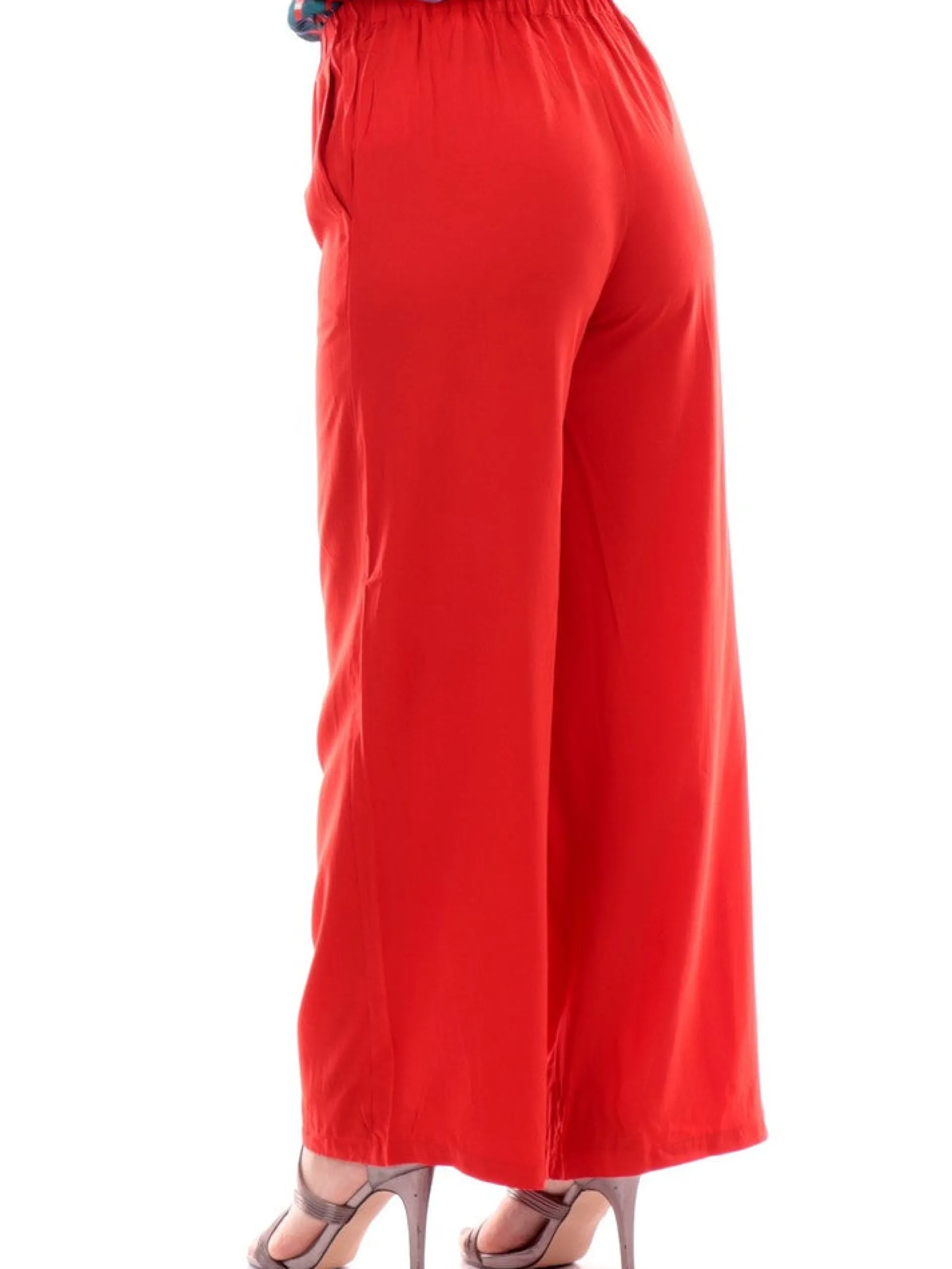 MOLLYBRACKEN Pantaloni*Pantaloni Palazzo rossi Molly Bracken Donna RV102ACE