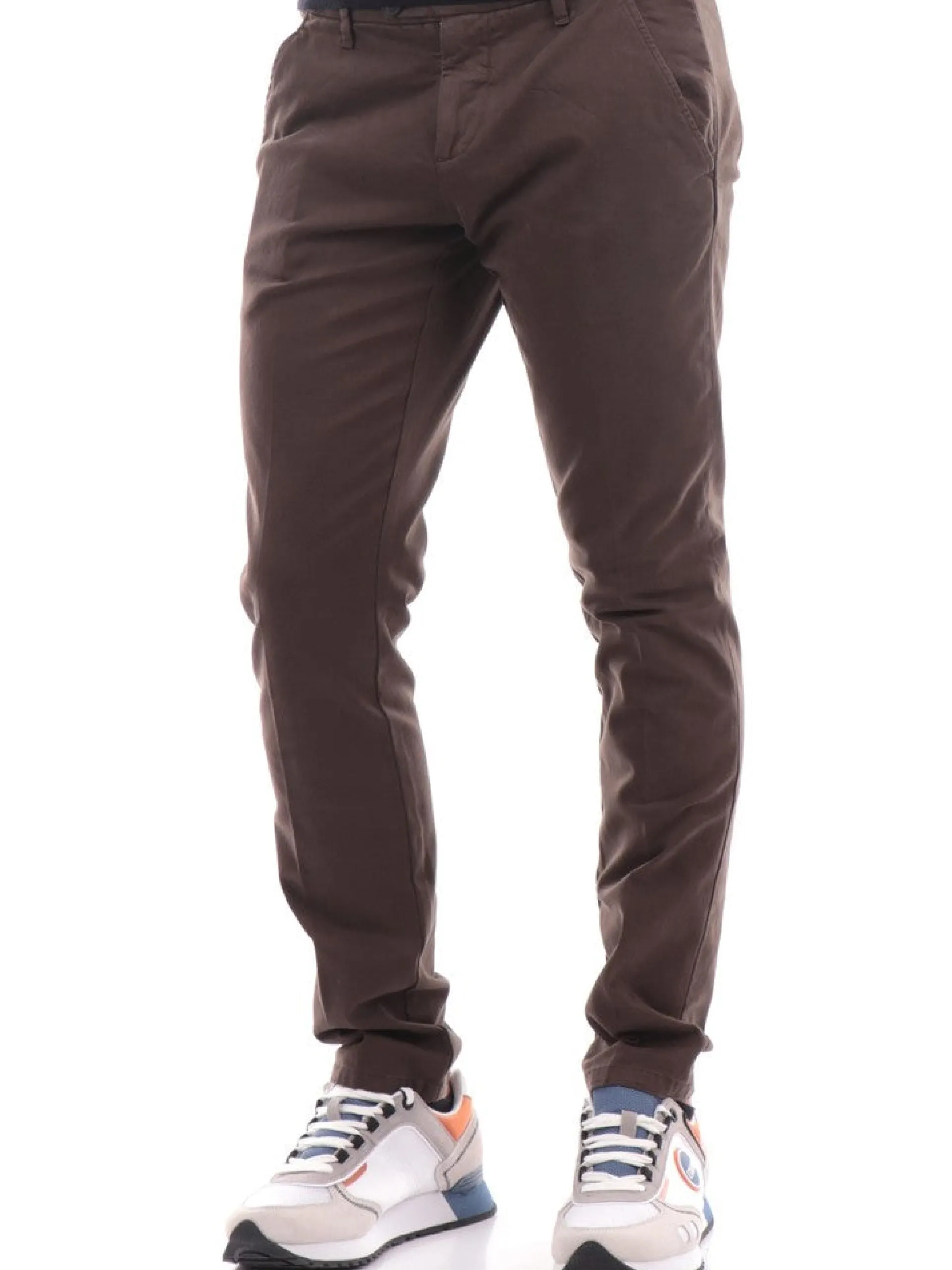 ROYROGERS Pantaloni*Pantaloni Roy Roger's marrone scuro da uomo New Rolf RU013C870011
