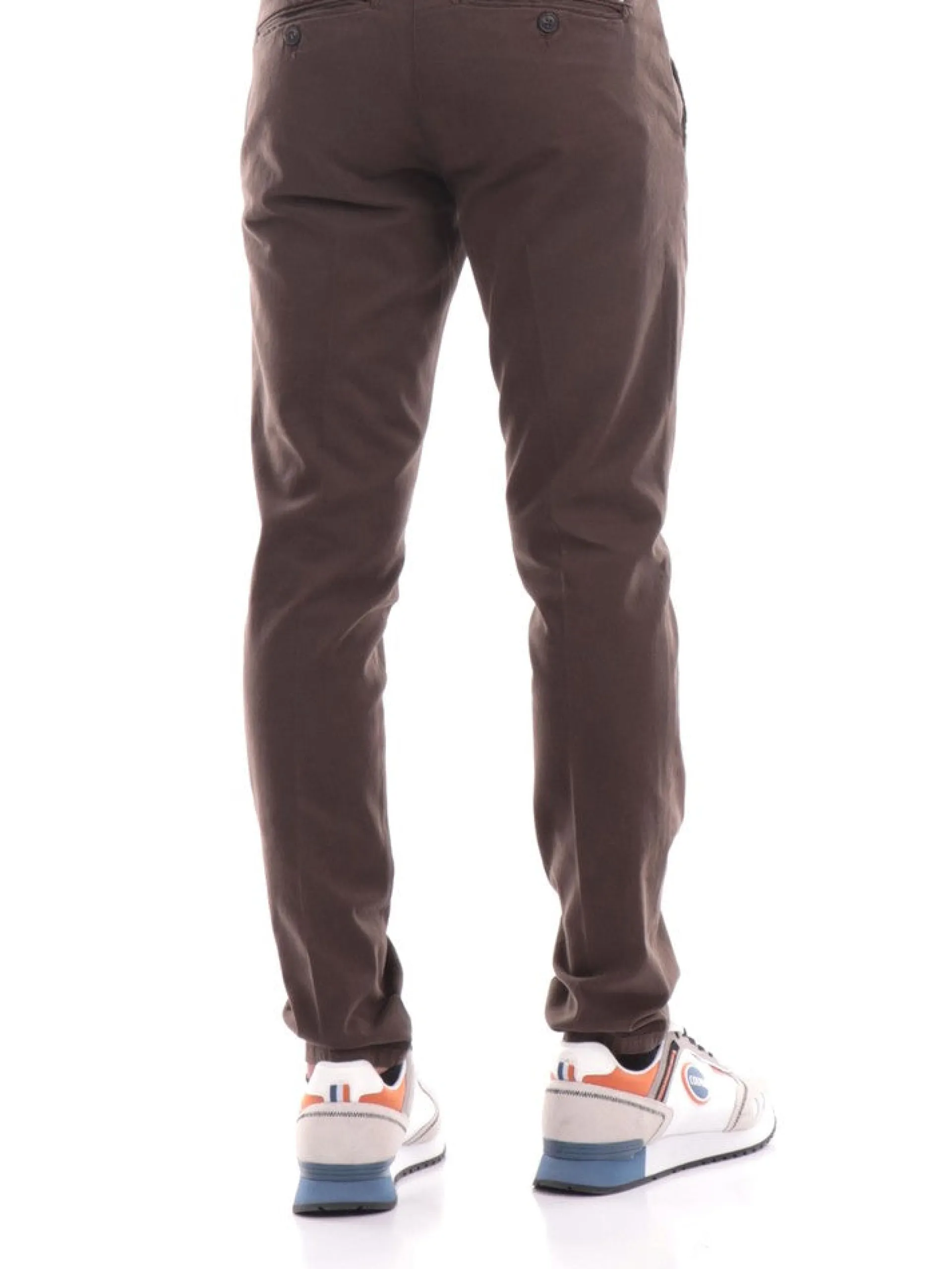 ROYROGERS Pantaloni*Pantaloni Roy Roger's marrone scuro da uomo New Rolf RU013C870011