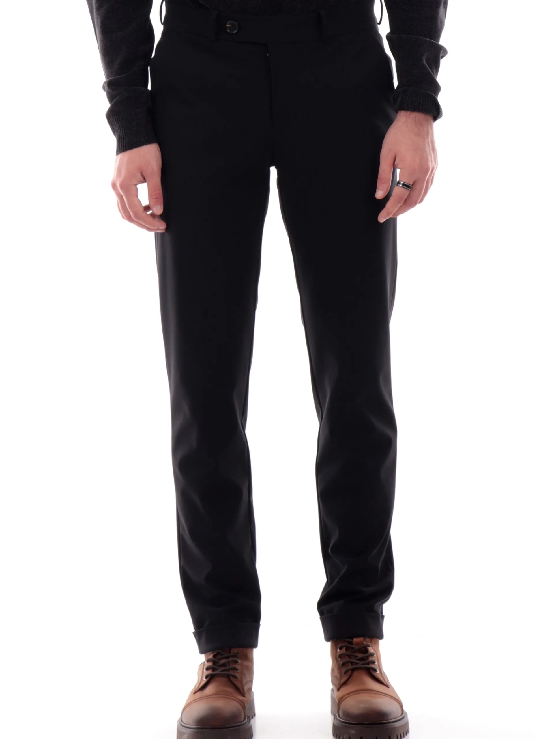 RRD Pantaloni*Pantaloni neri da uomo Winter Chino W24200