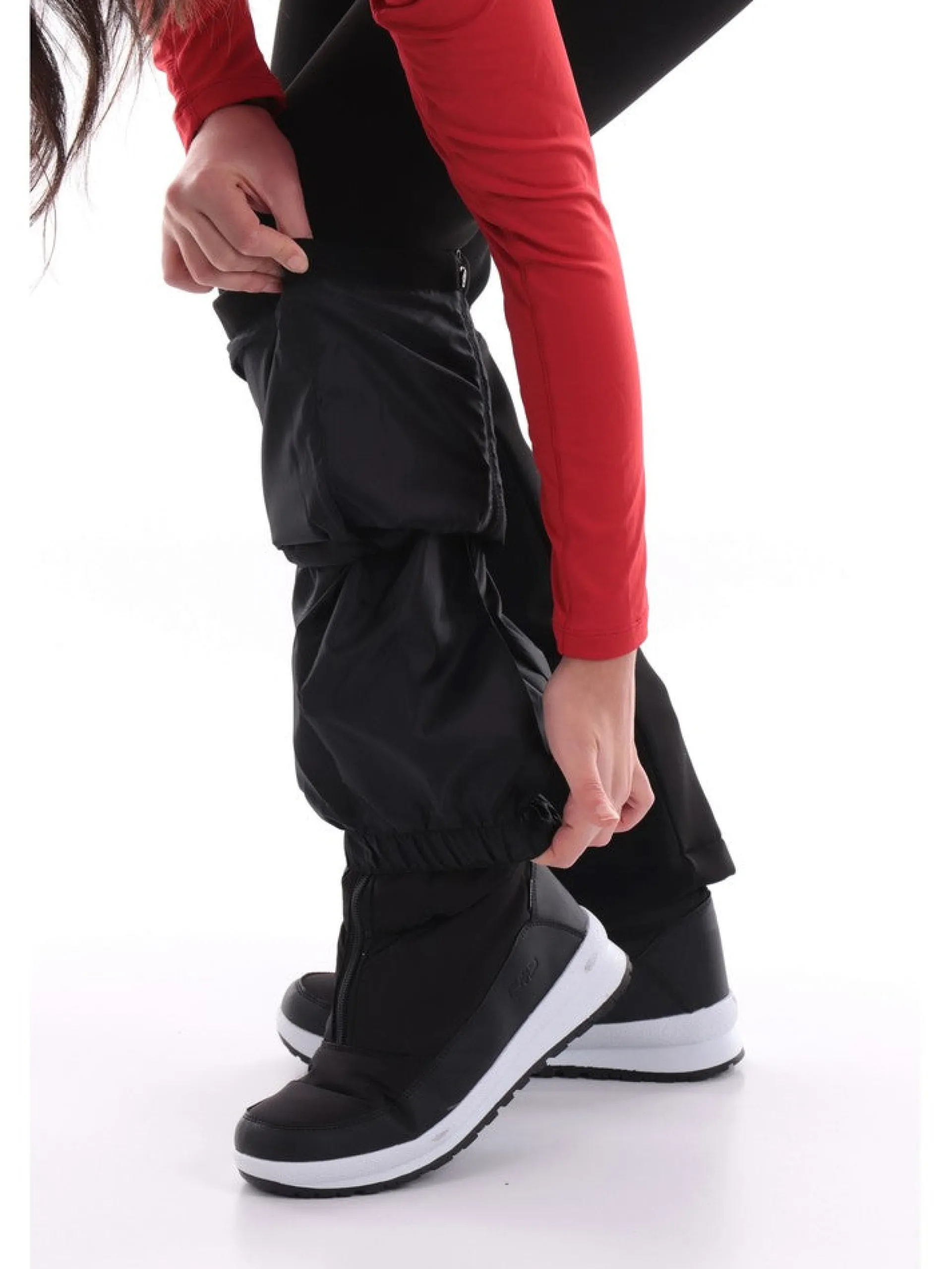 CMP Abbigliamento*Pantaloni sci neri da donna 3M06602